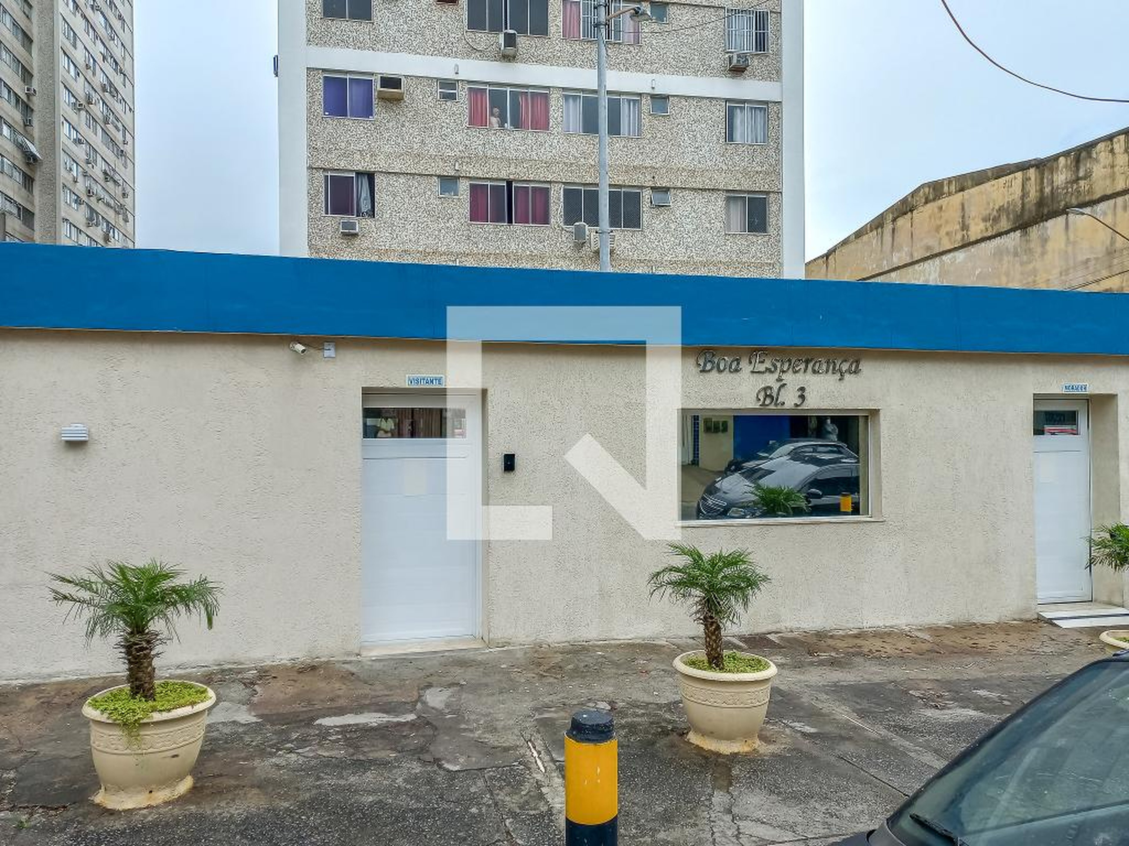 Fachada do Condomínio Residencial Vivenda da Penha