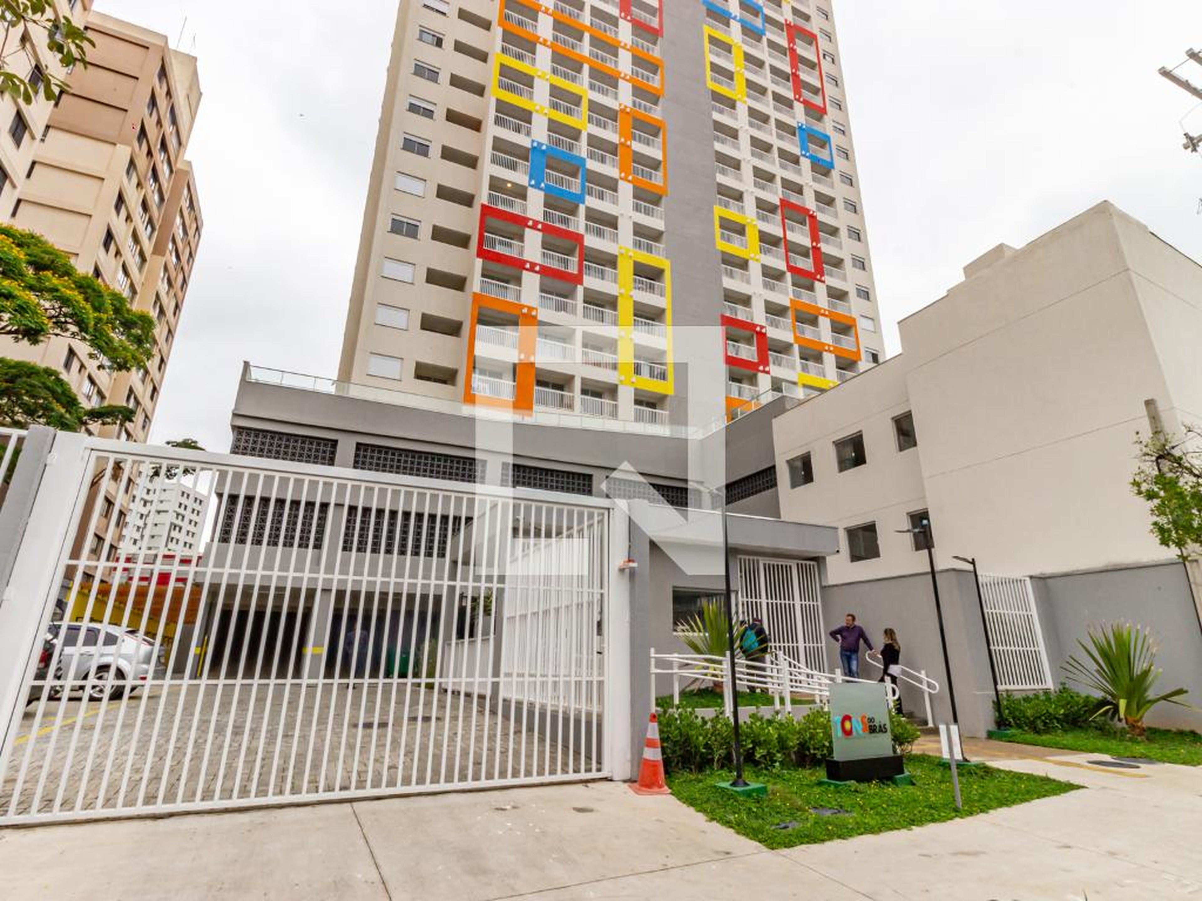 Fachada Condomínio Tons do Brás Residencial Clube