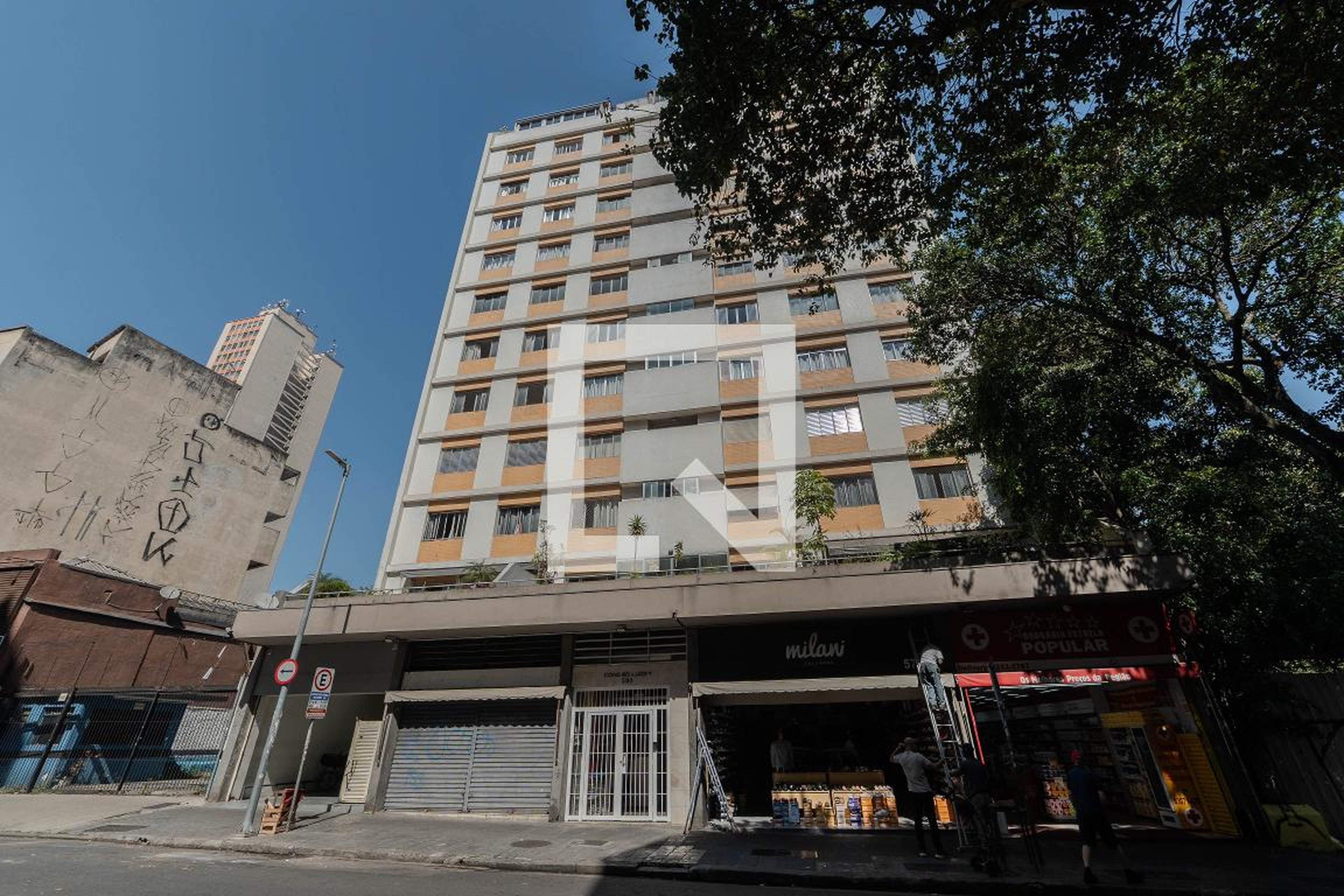 Fachada Condomínio Ed. Lucky