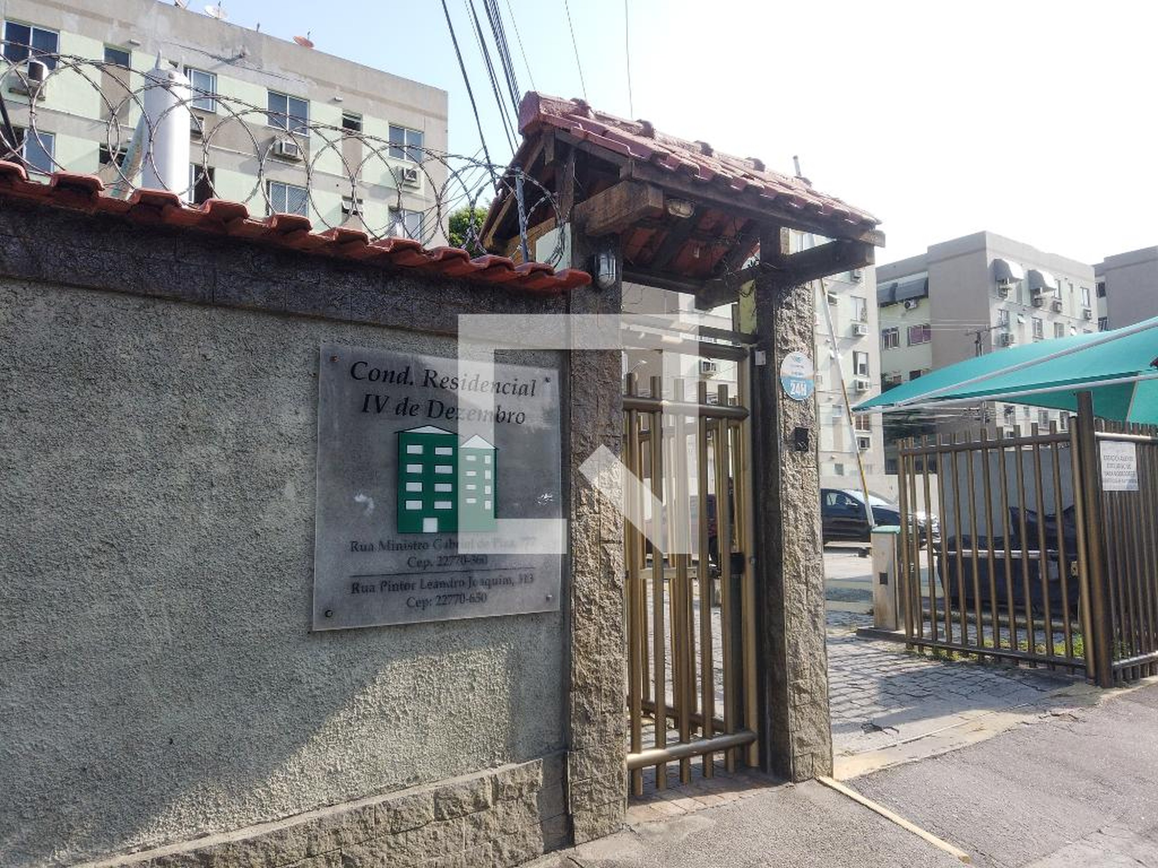 Fachada Condomínio IV de Dezembro