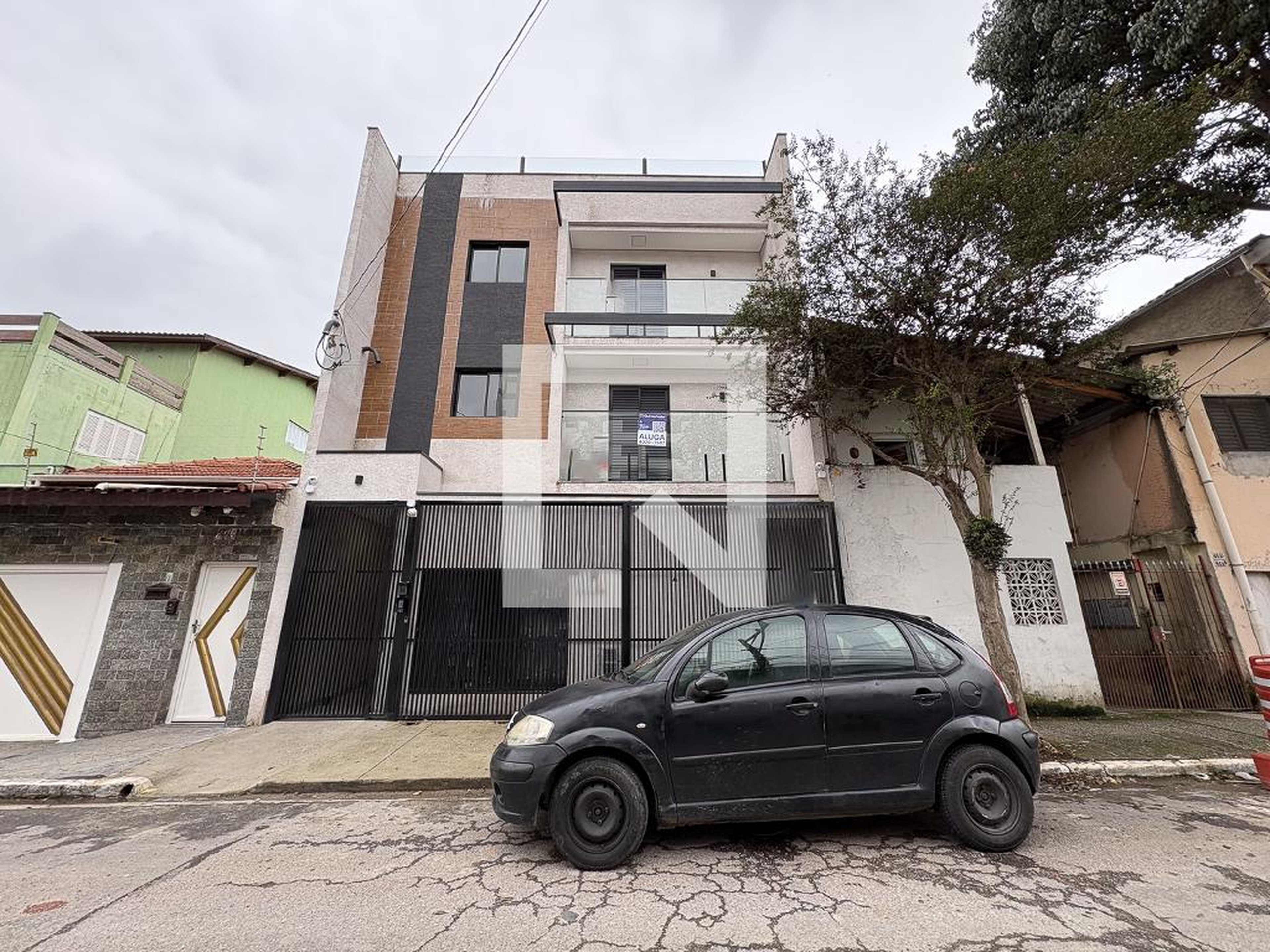 Fachada Condomínio em Rua Fidélis Papini, 376