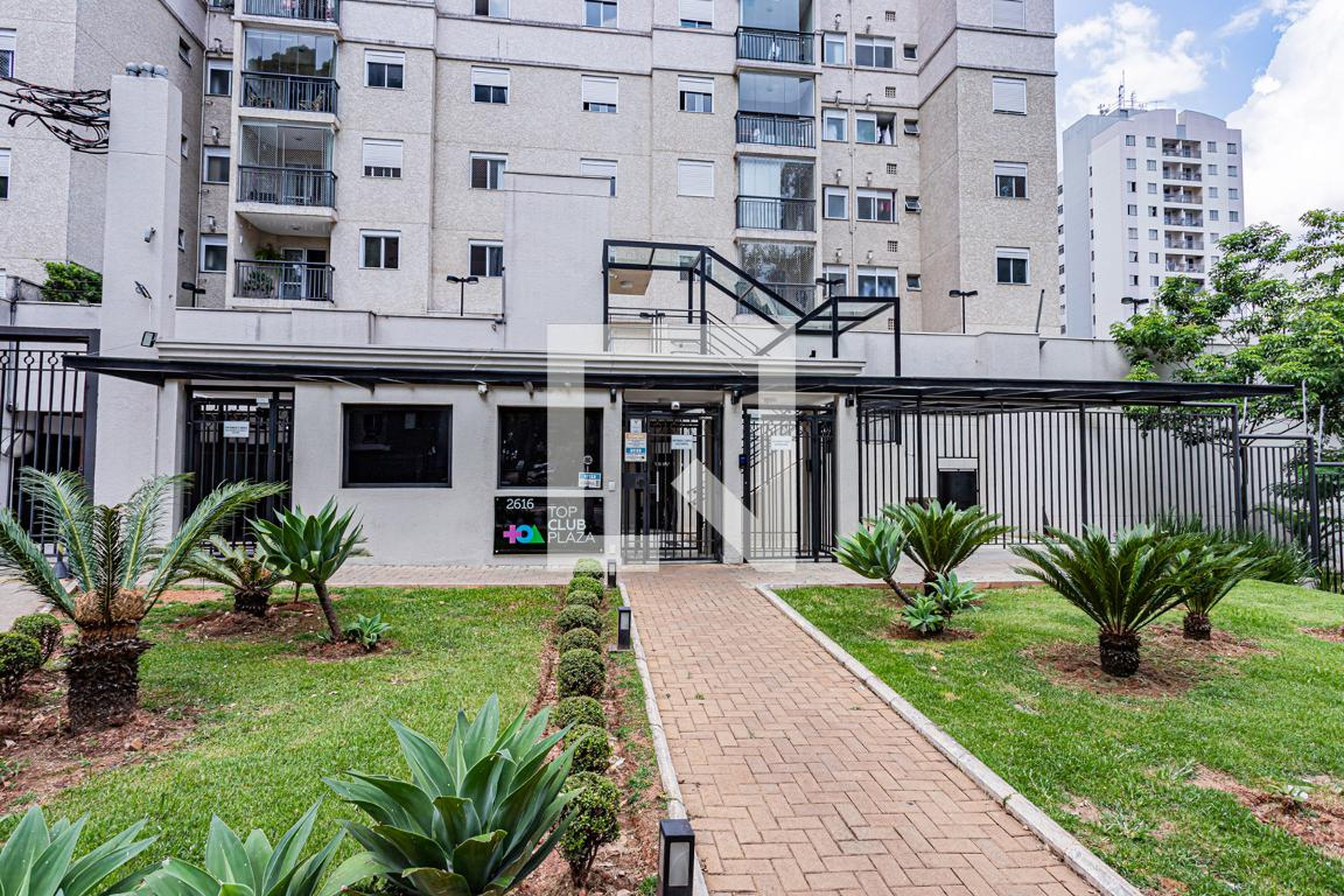 Fachada Condomínio Top Club Plaza