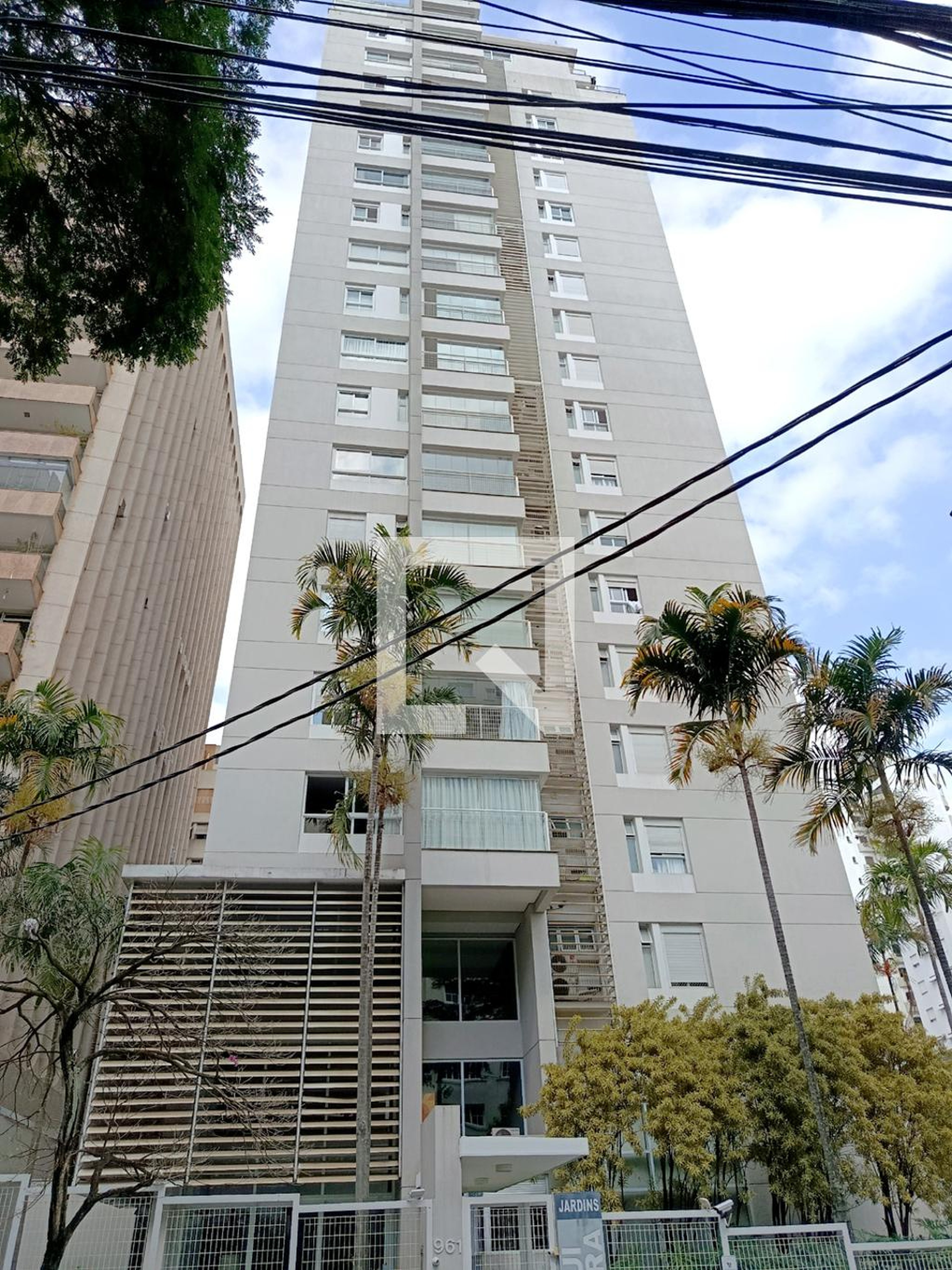 Fachada Condomínio Arquitetura Jardins