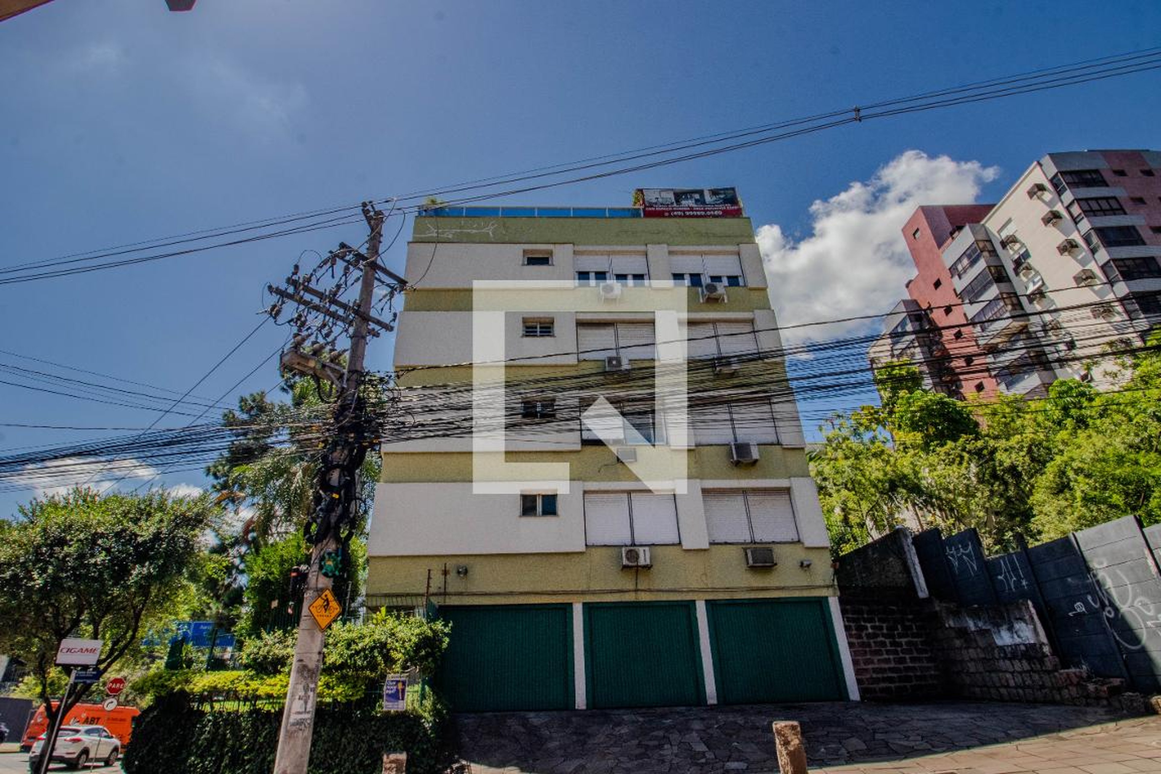 Fachada Condomínio em Avenida Doutor Nilo Peçanha, 1121