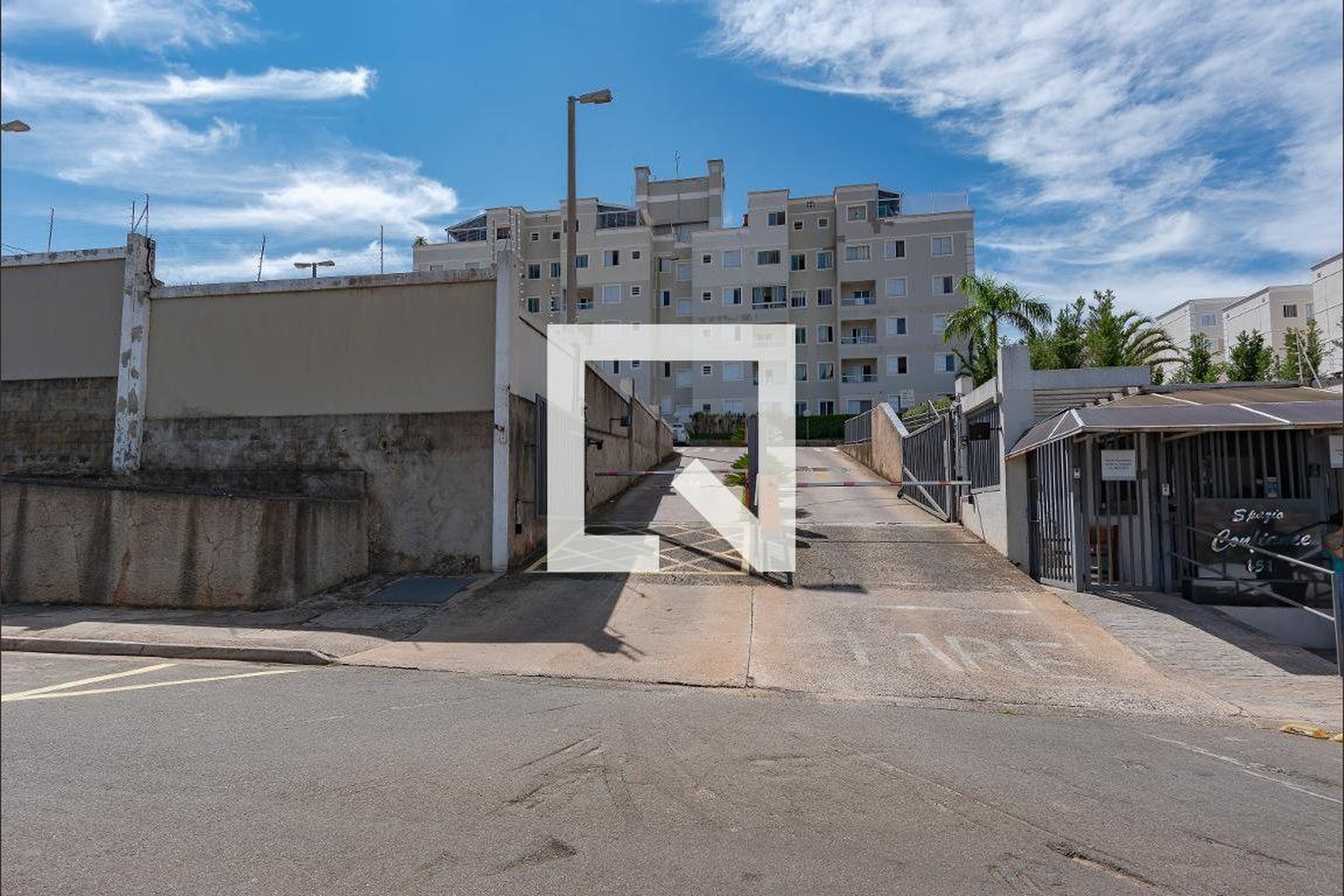 Fachada do Condomínio Condomínio Spazio Confiance