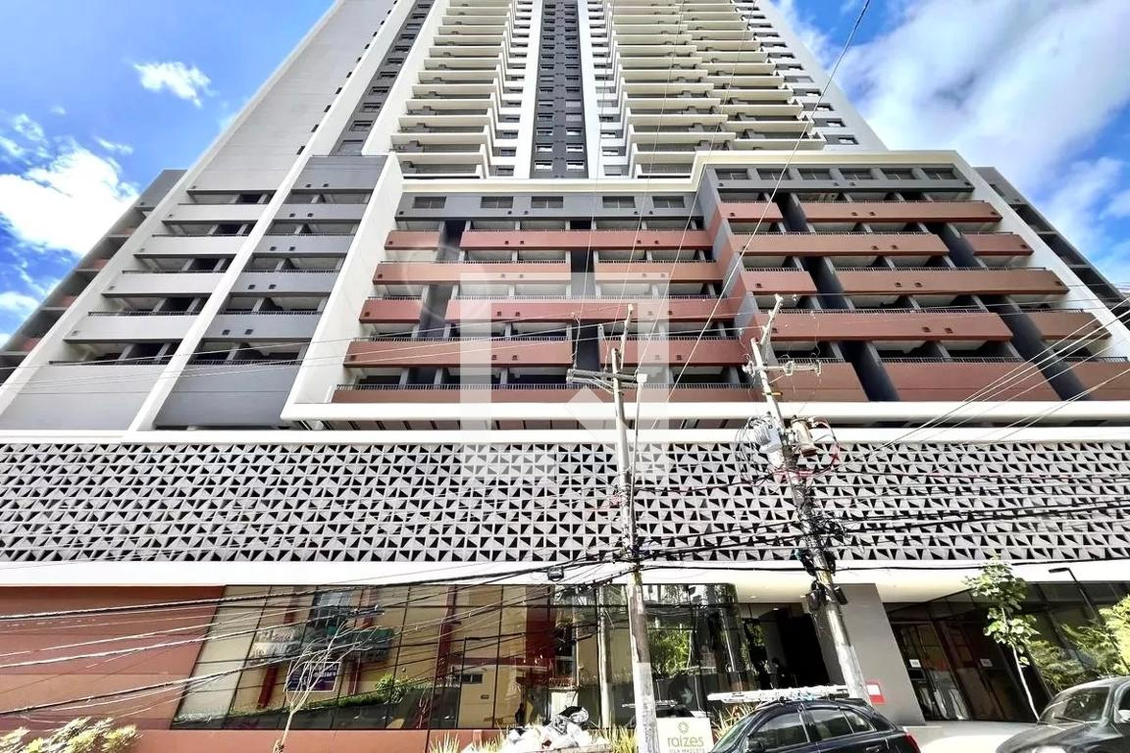 Fachada Condomínio Raízes Vila Mascote