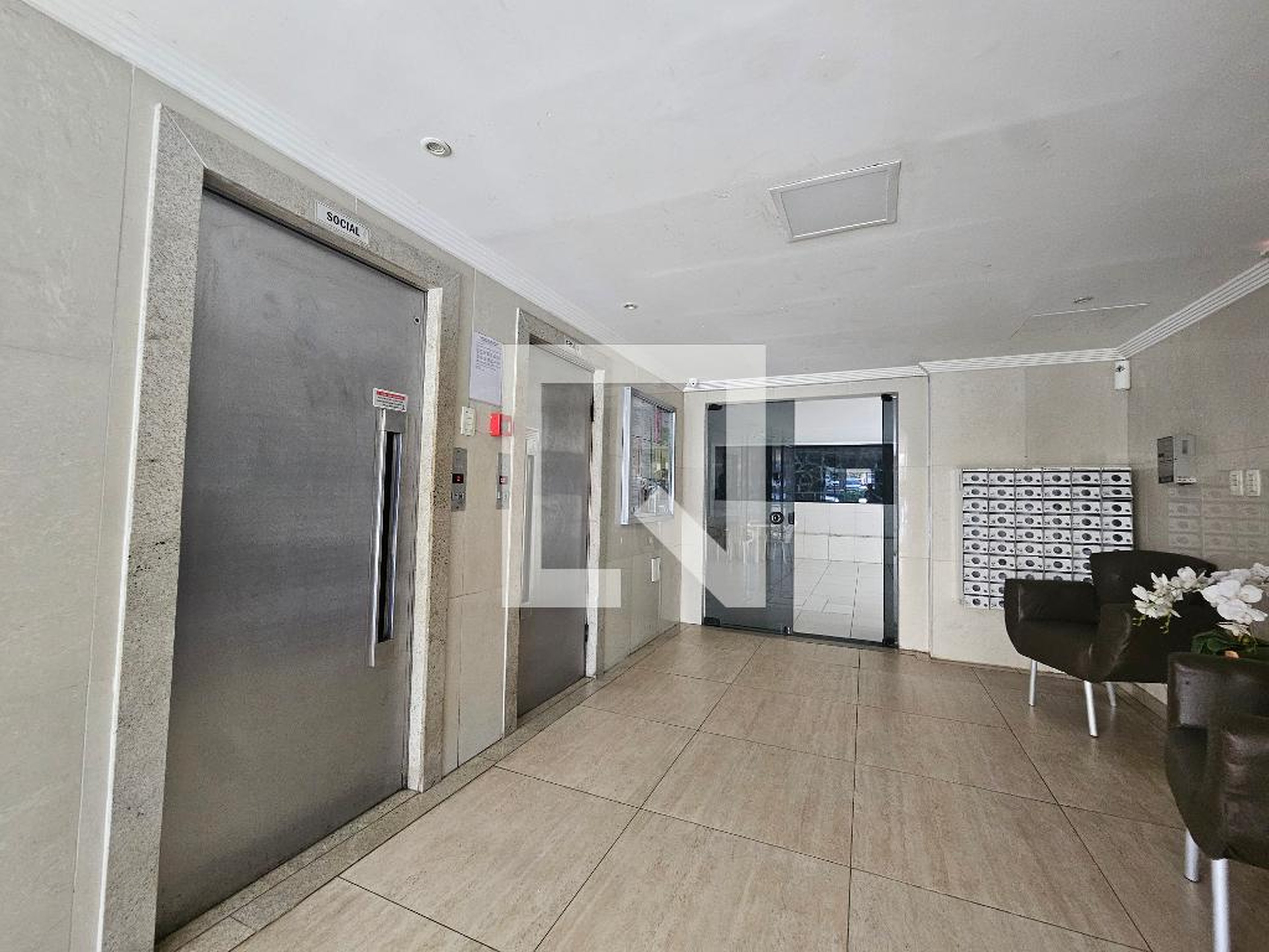 Hall de entrada Condomínio Pedras do Vale