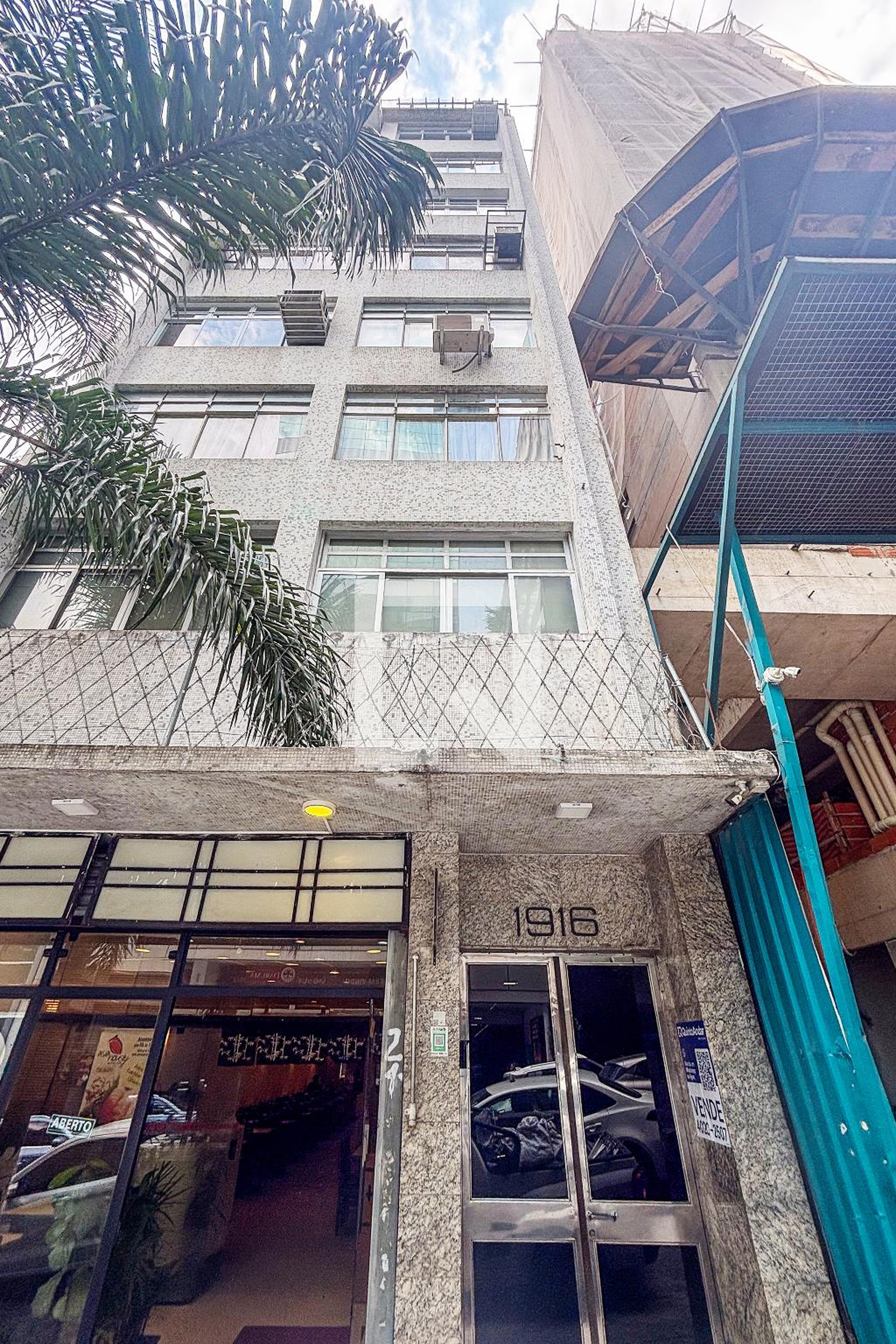 entrada do predio - Edifício Belia