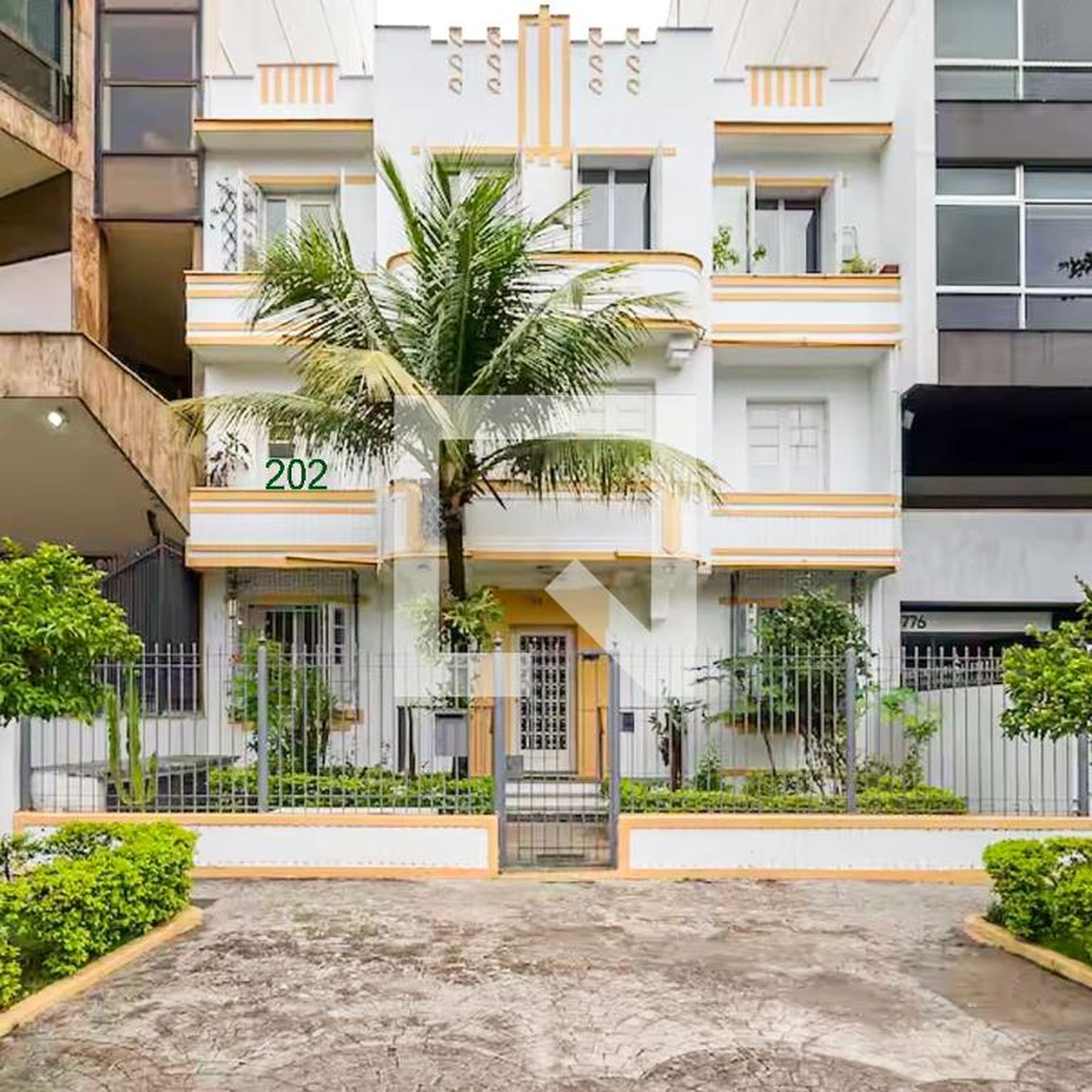 Fachada Condomínio em Avenida Epitácio Pessoa, 786