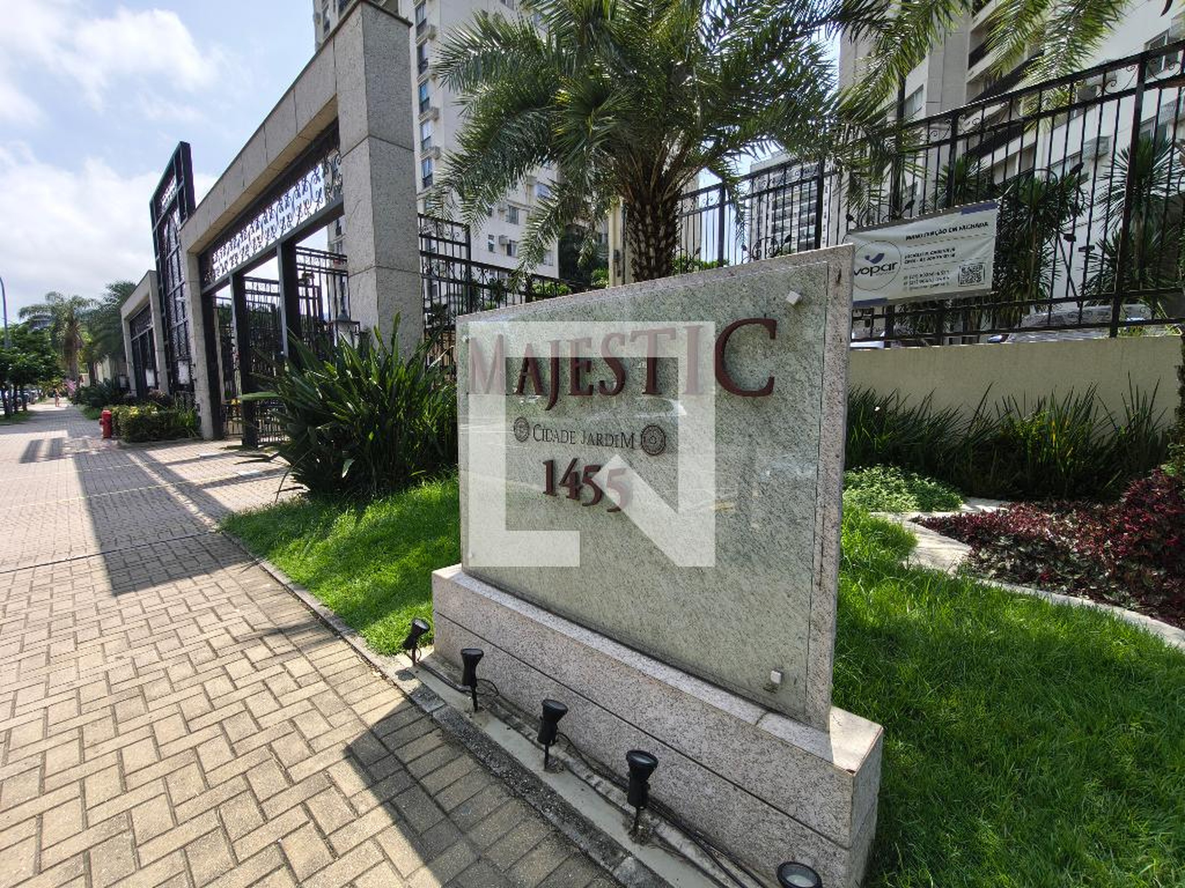 Fachada Condomínio Cidade Jardim