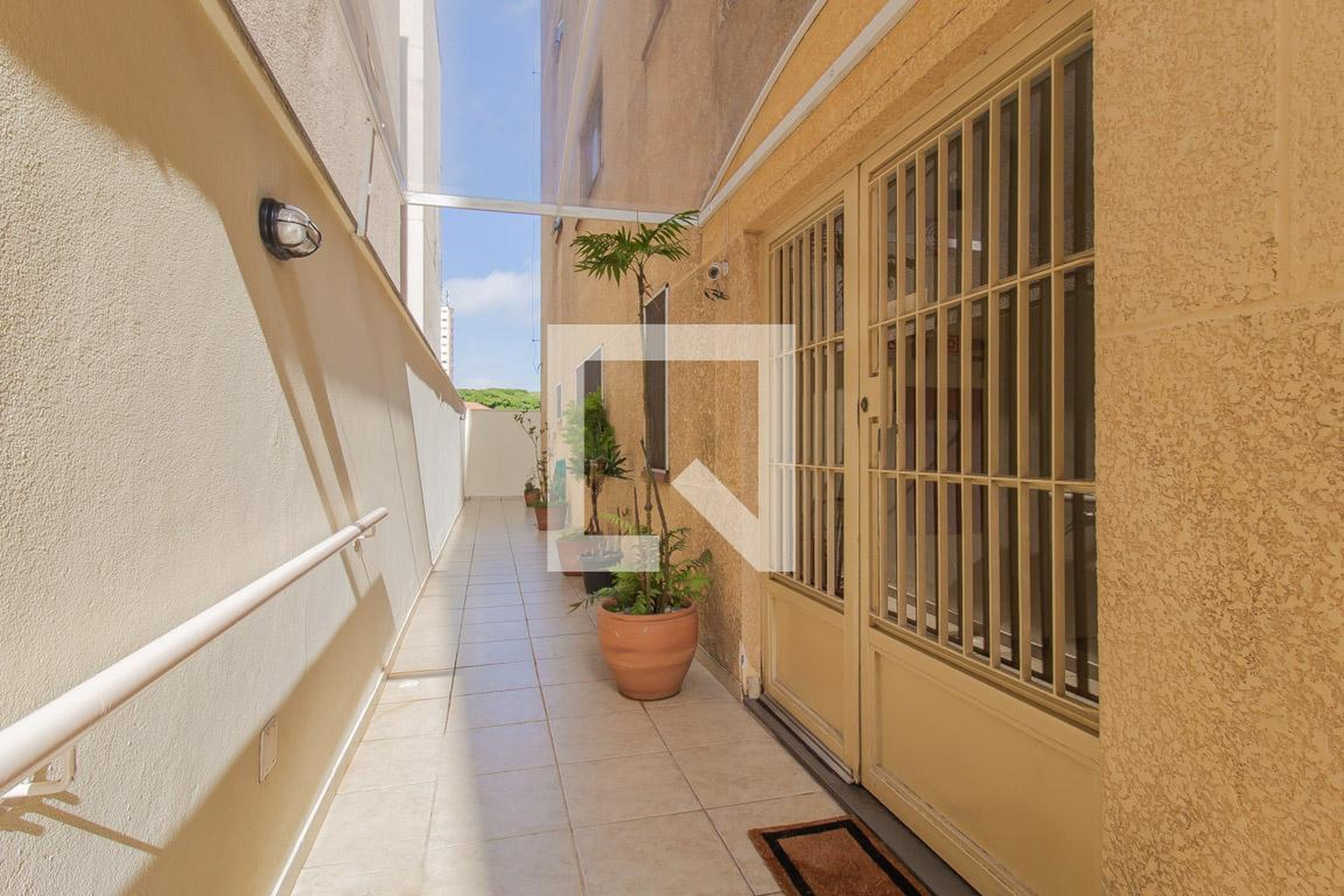 Hall de entrada - Residencial Camburi