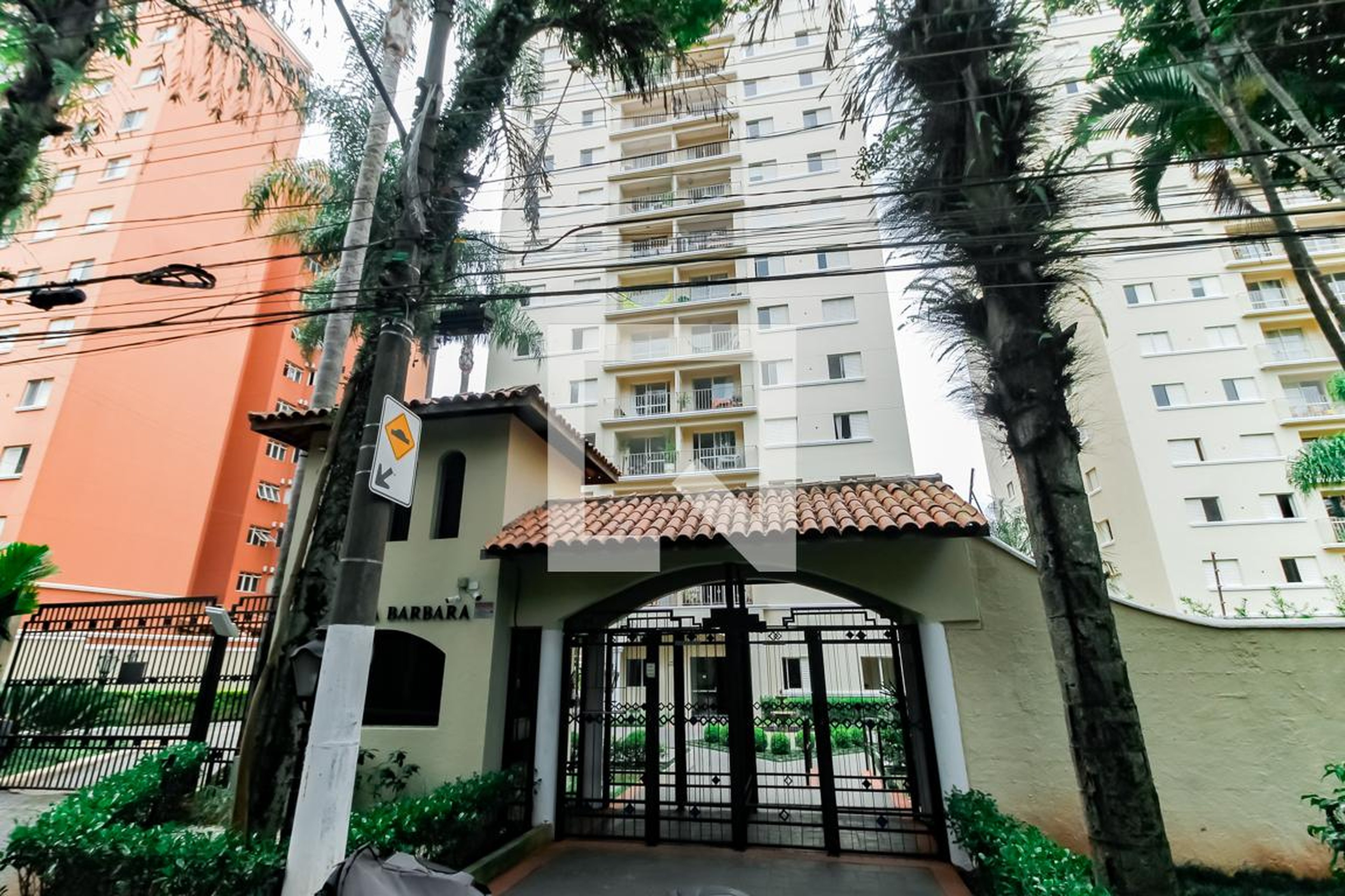 Fachada do Prédio Edifício Villa Santa Bárbara