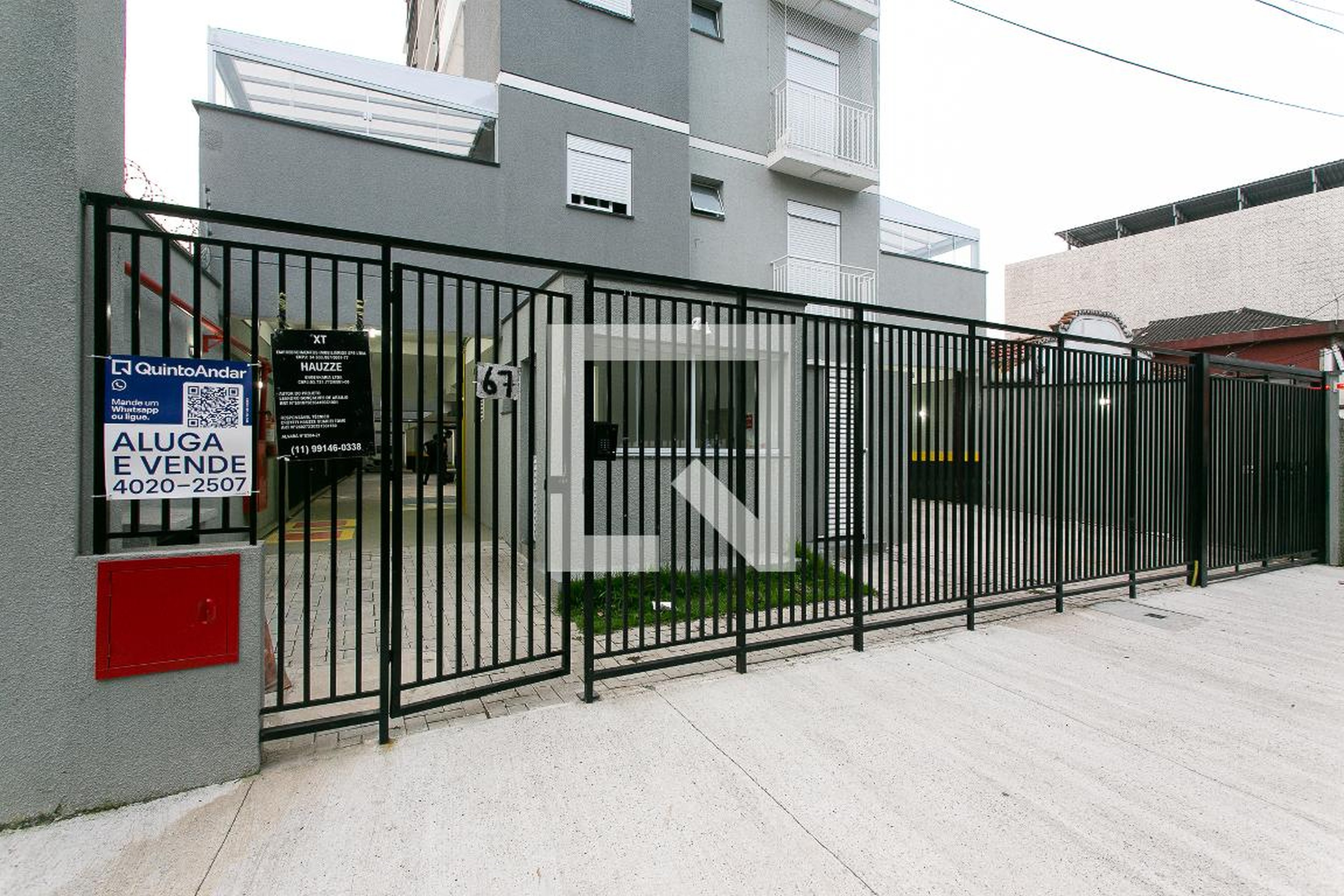 Fachada Condomínio em Rua Padre Manuel Bernardes, 67