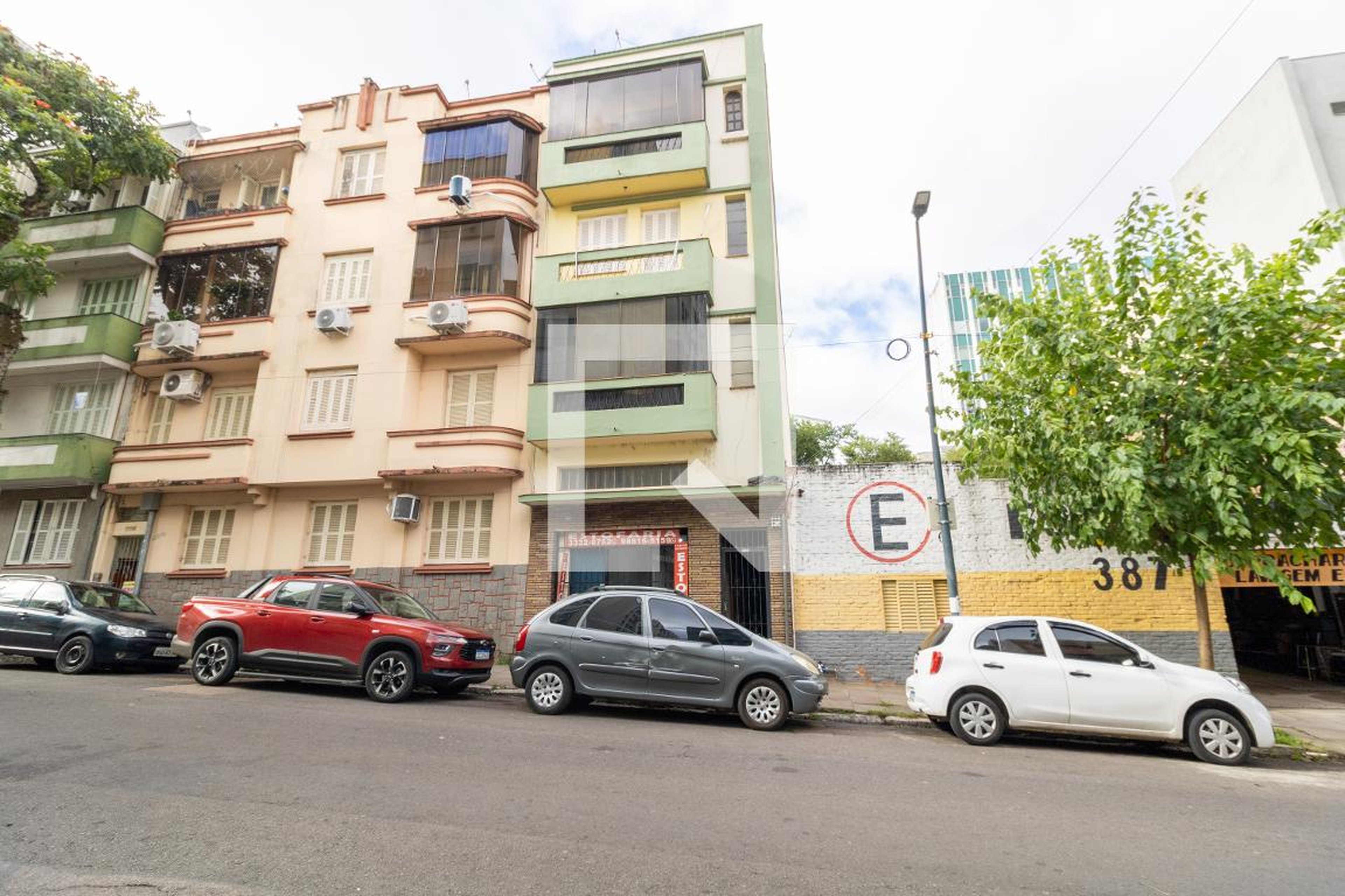 Fachada Condomínio em Rua Riachuelo, 389