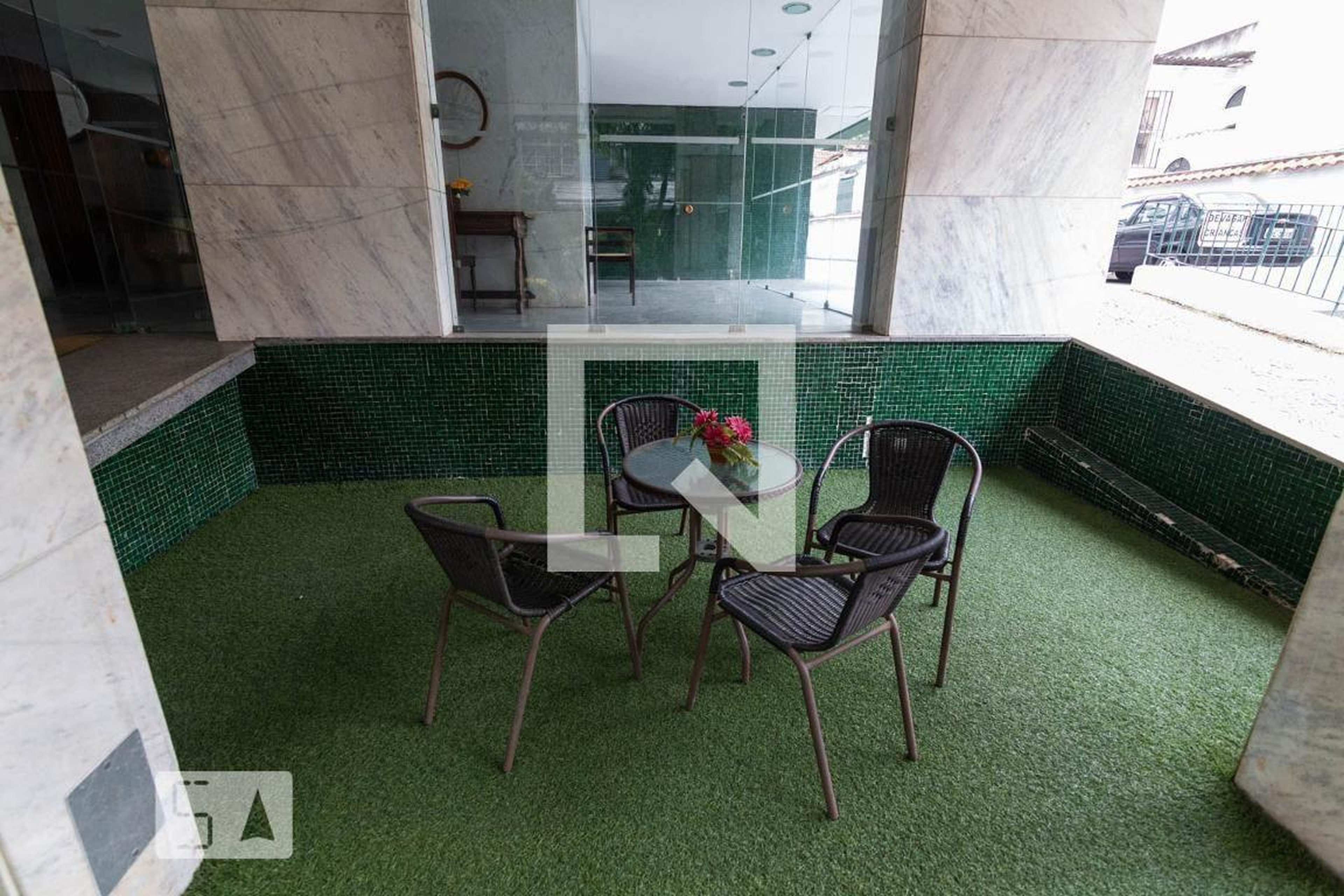 Área comum Condomínio em Rua Marquês de Valença, 52