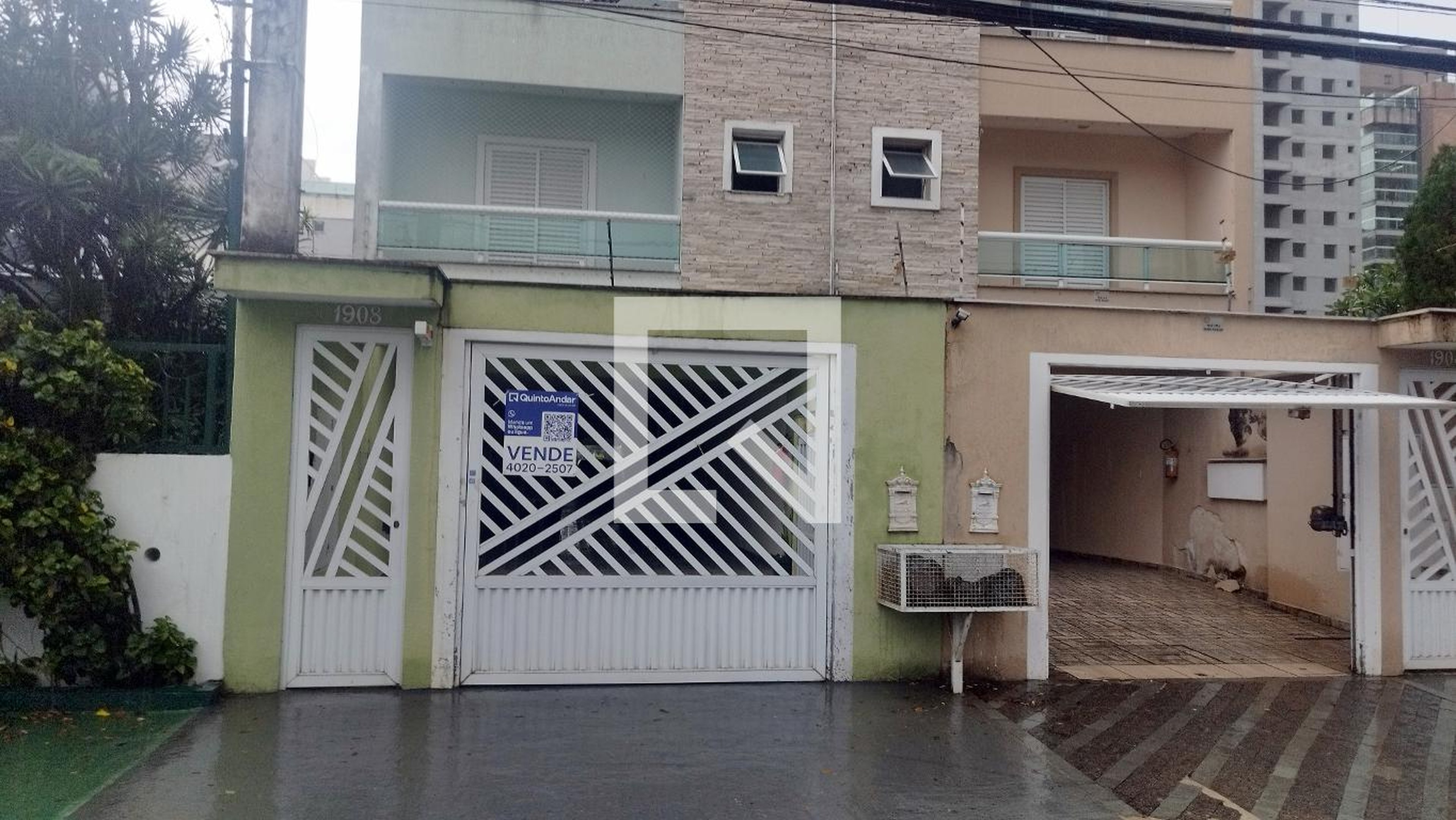 Fachada Condomínio em Rua das Figueiras, 1908