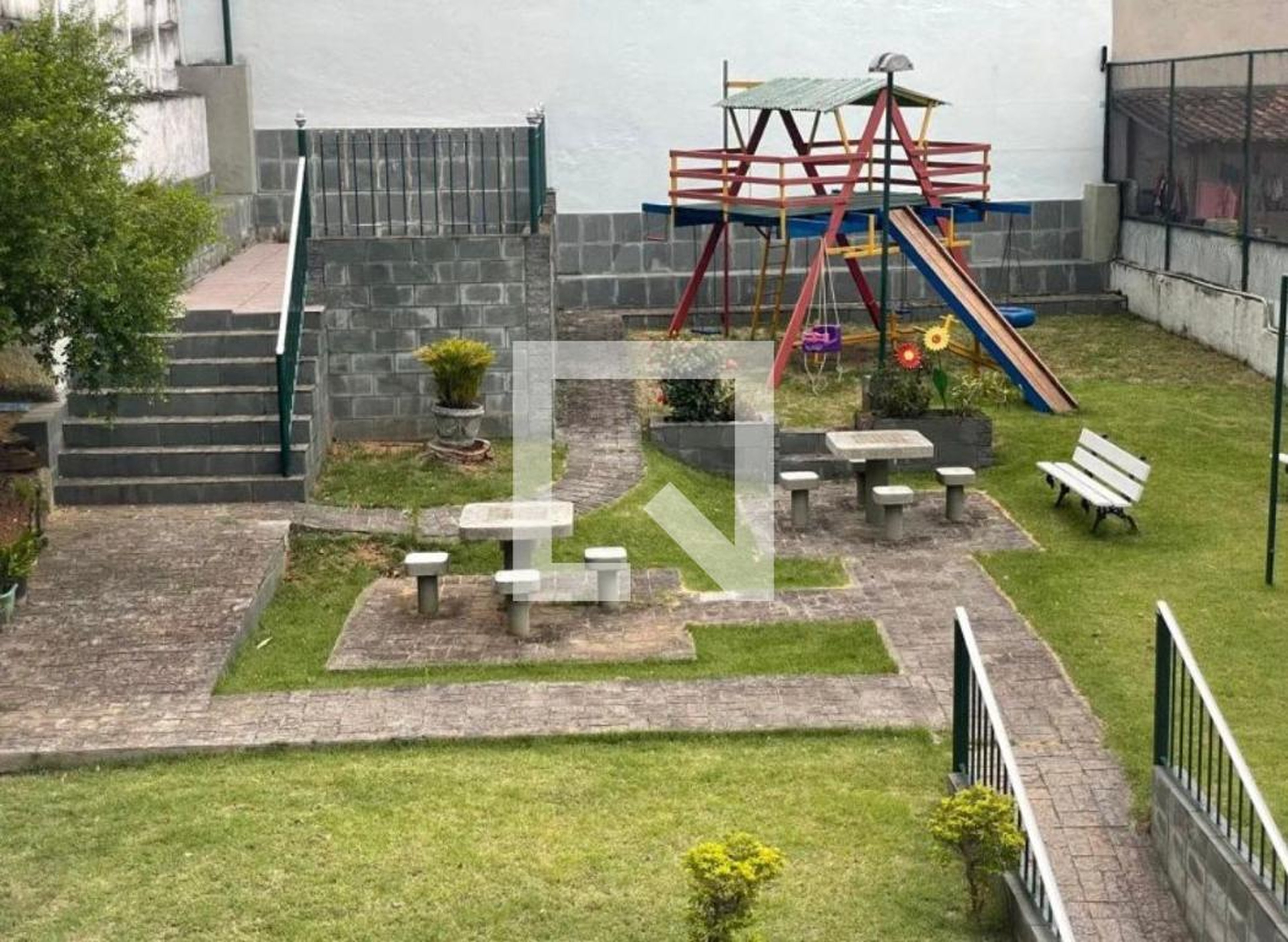 Área externa - Jardim do Meier