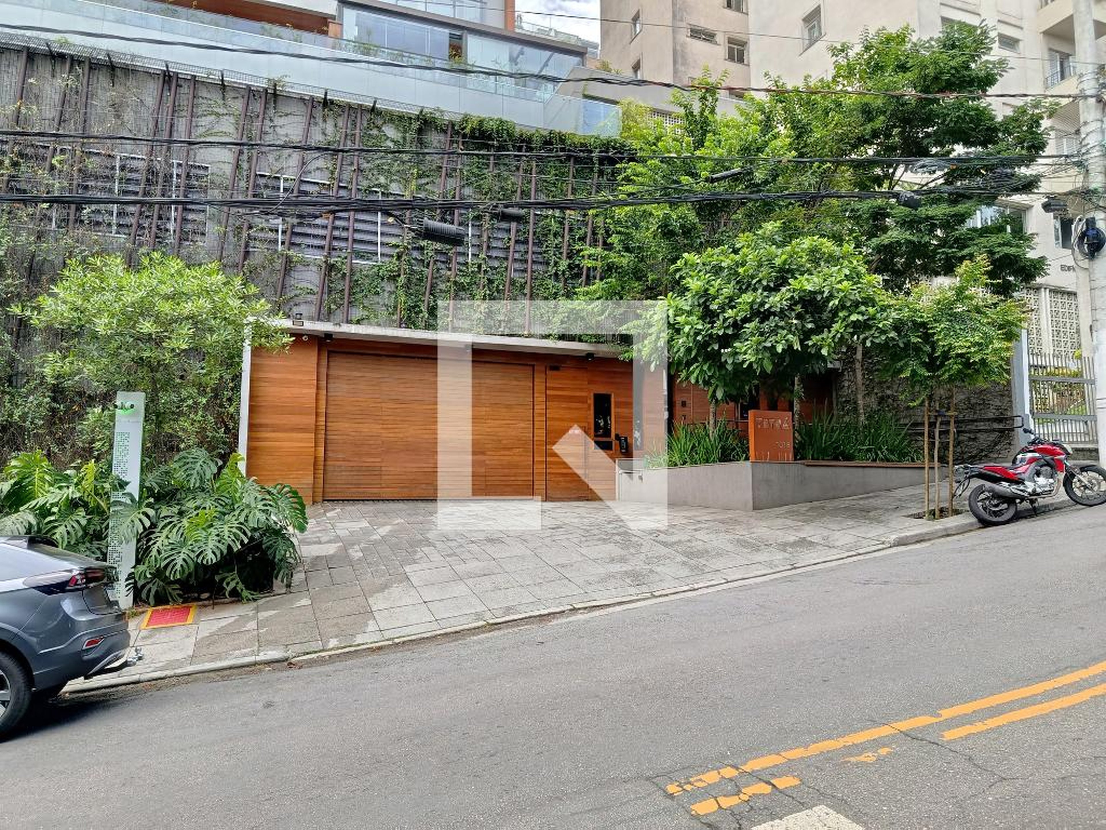 Fachada Condomínio Ybyra Vila Madalena
