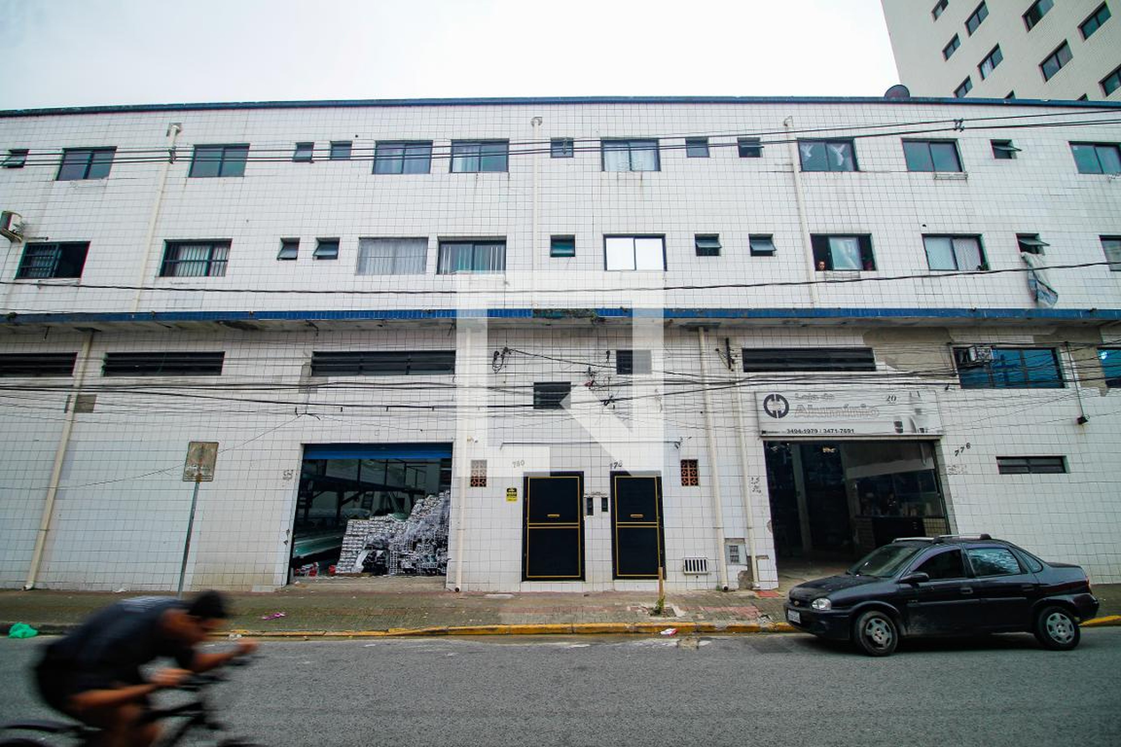 Fachada Condomínio em Avenida Dom Pedro II, 780