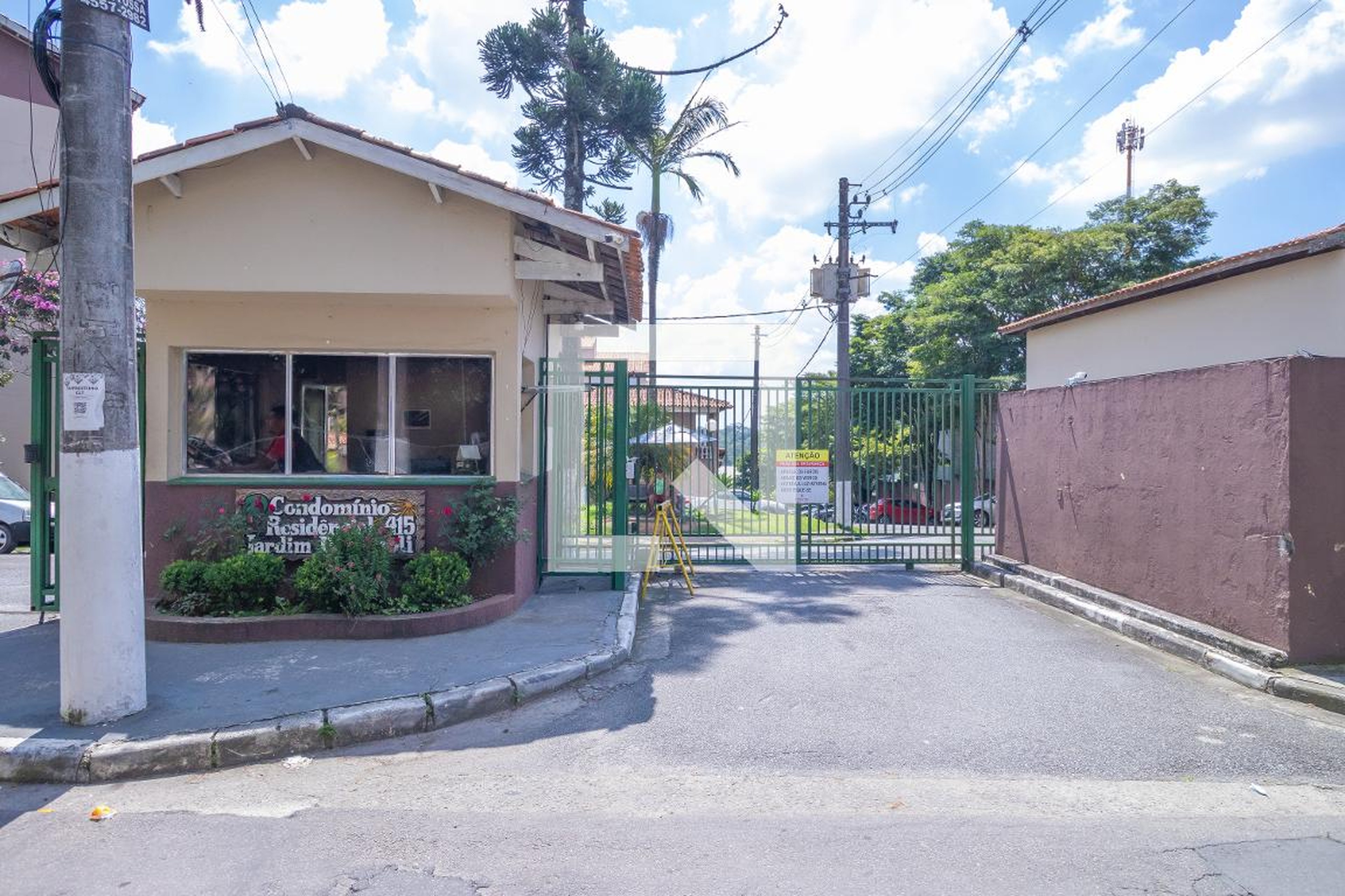 Fachada do condomínio Residencial Jardim di Napoli