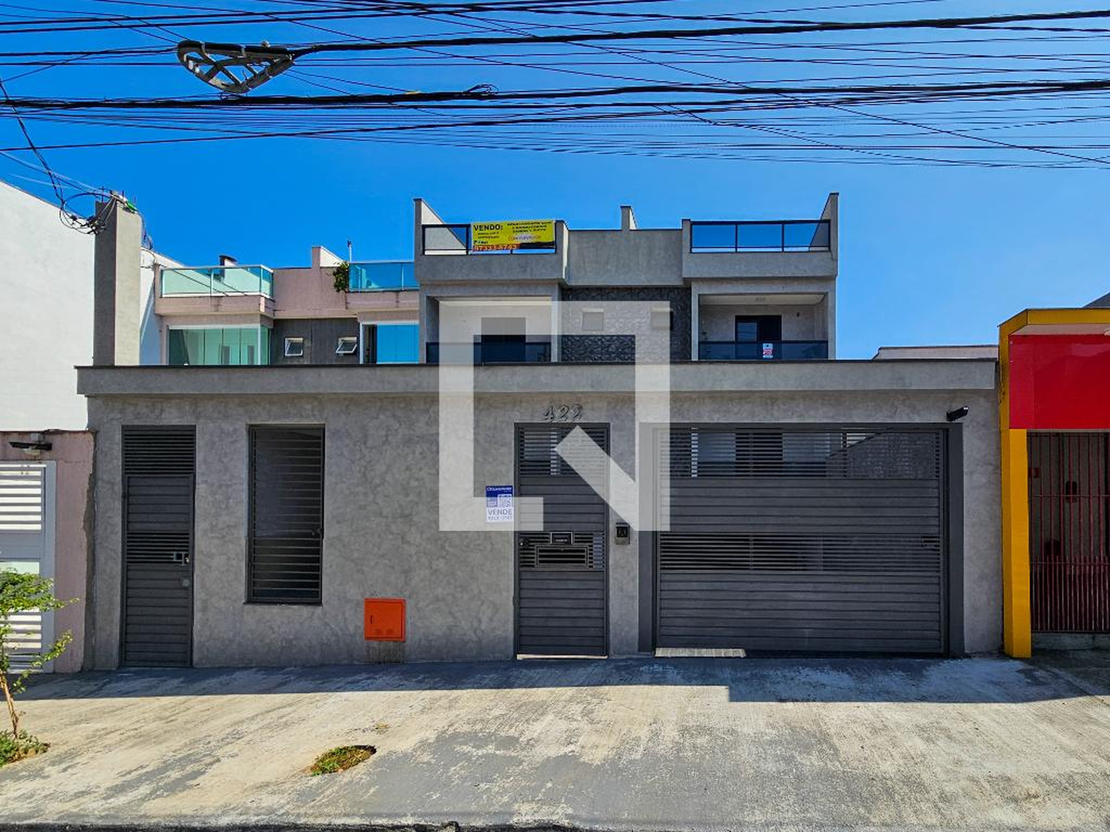 Fachada Condomínio em Rua Javaés, 422