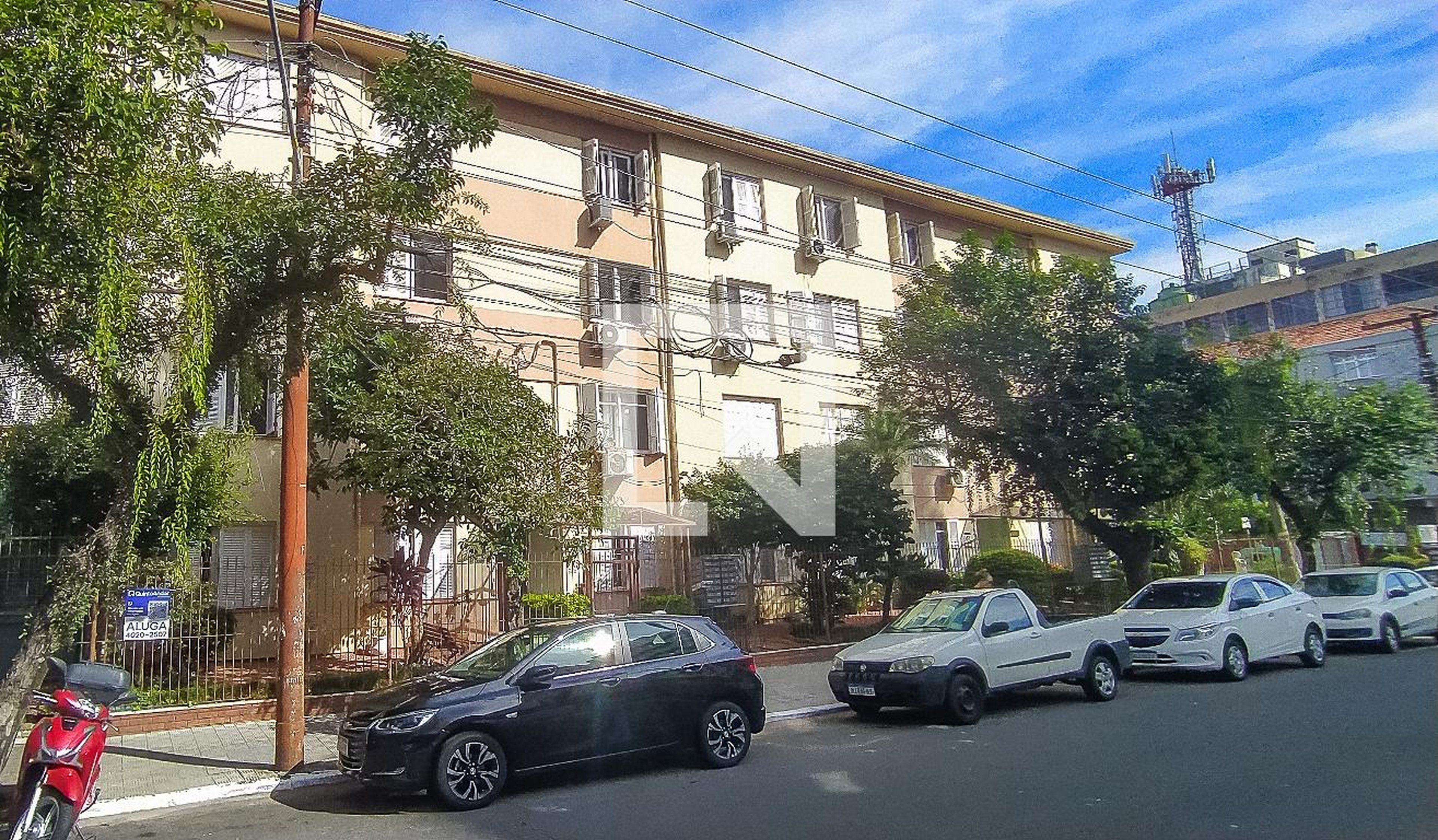 Fachada Condomínio em Avenida Getúlio Vargas, 1499