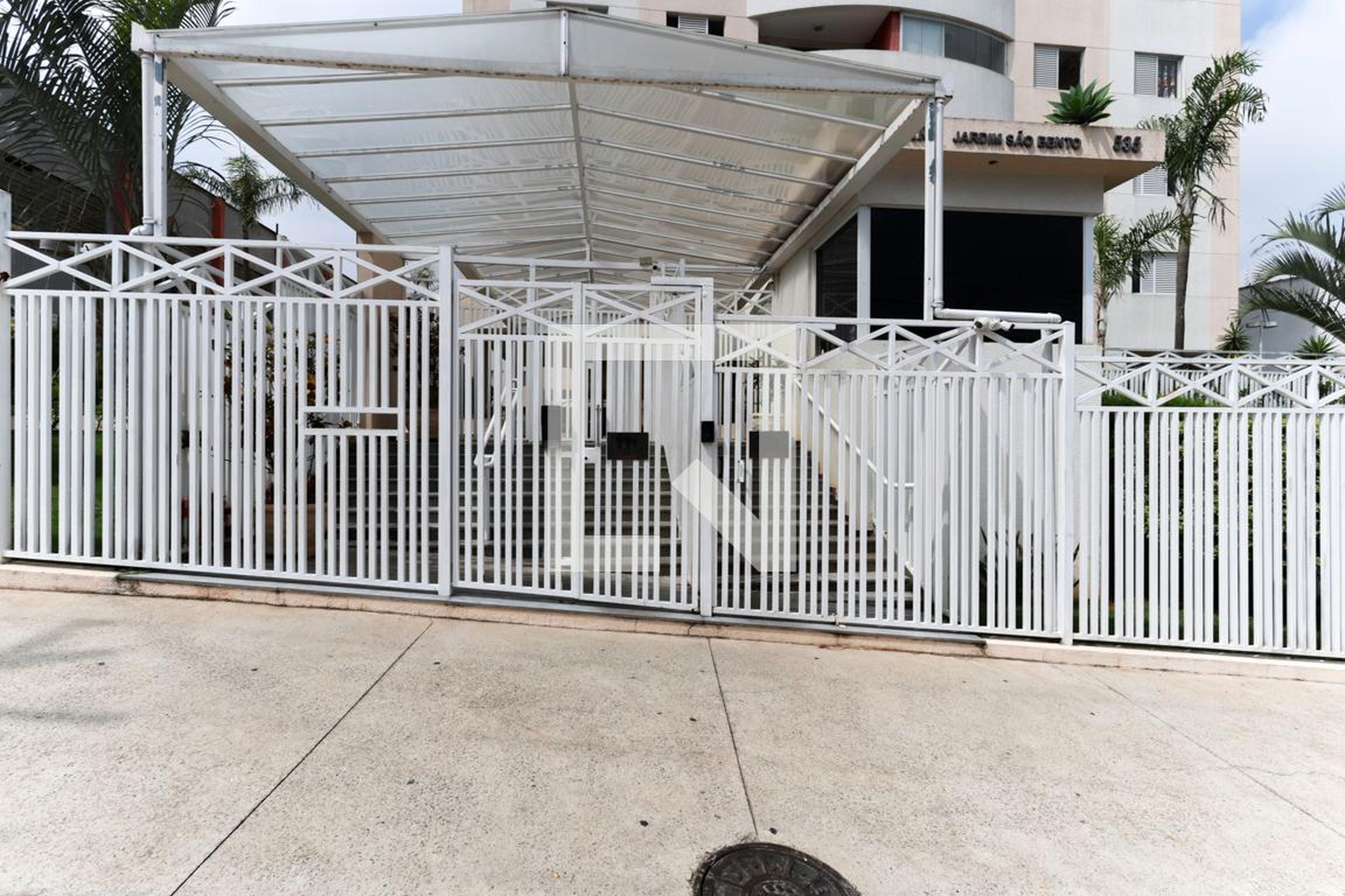 Fachada do condomínio Condomínio Abitare JD. São Bento