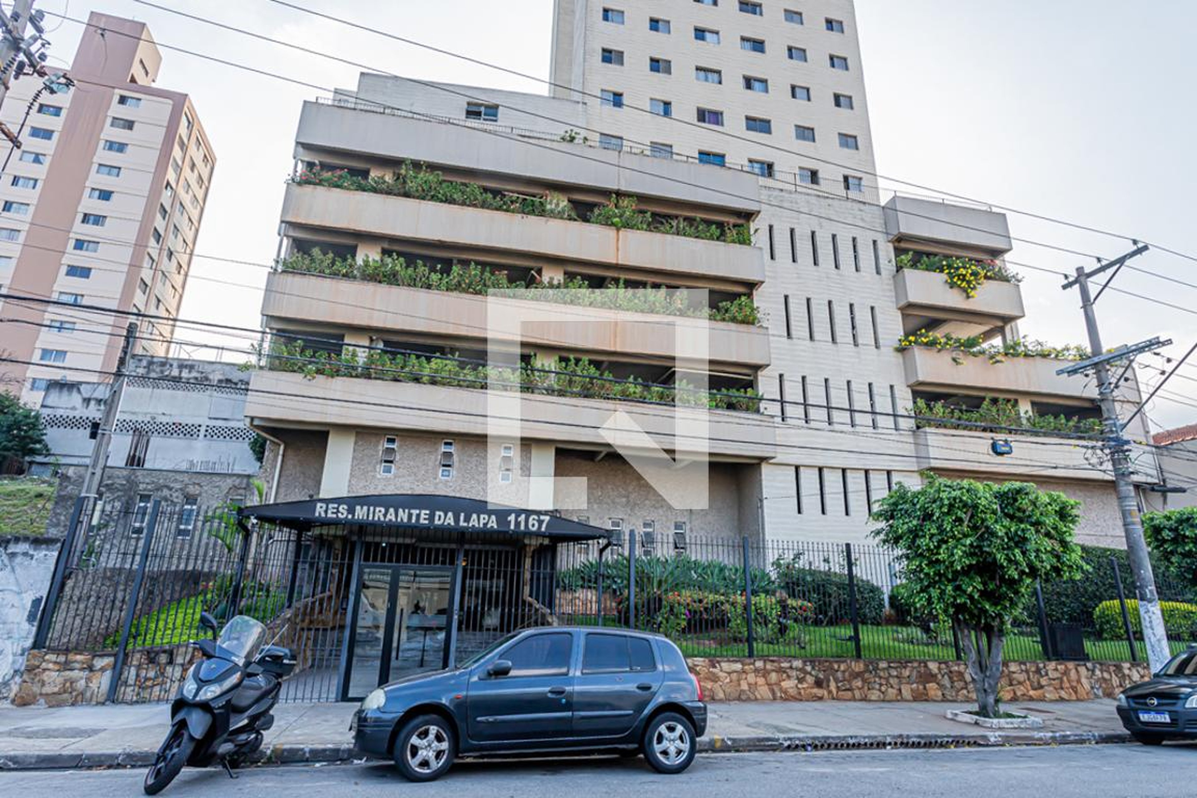 Fachada Condomínio Conjunto Residencial Mirante Lapa
