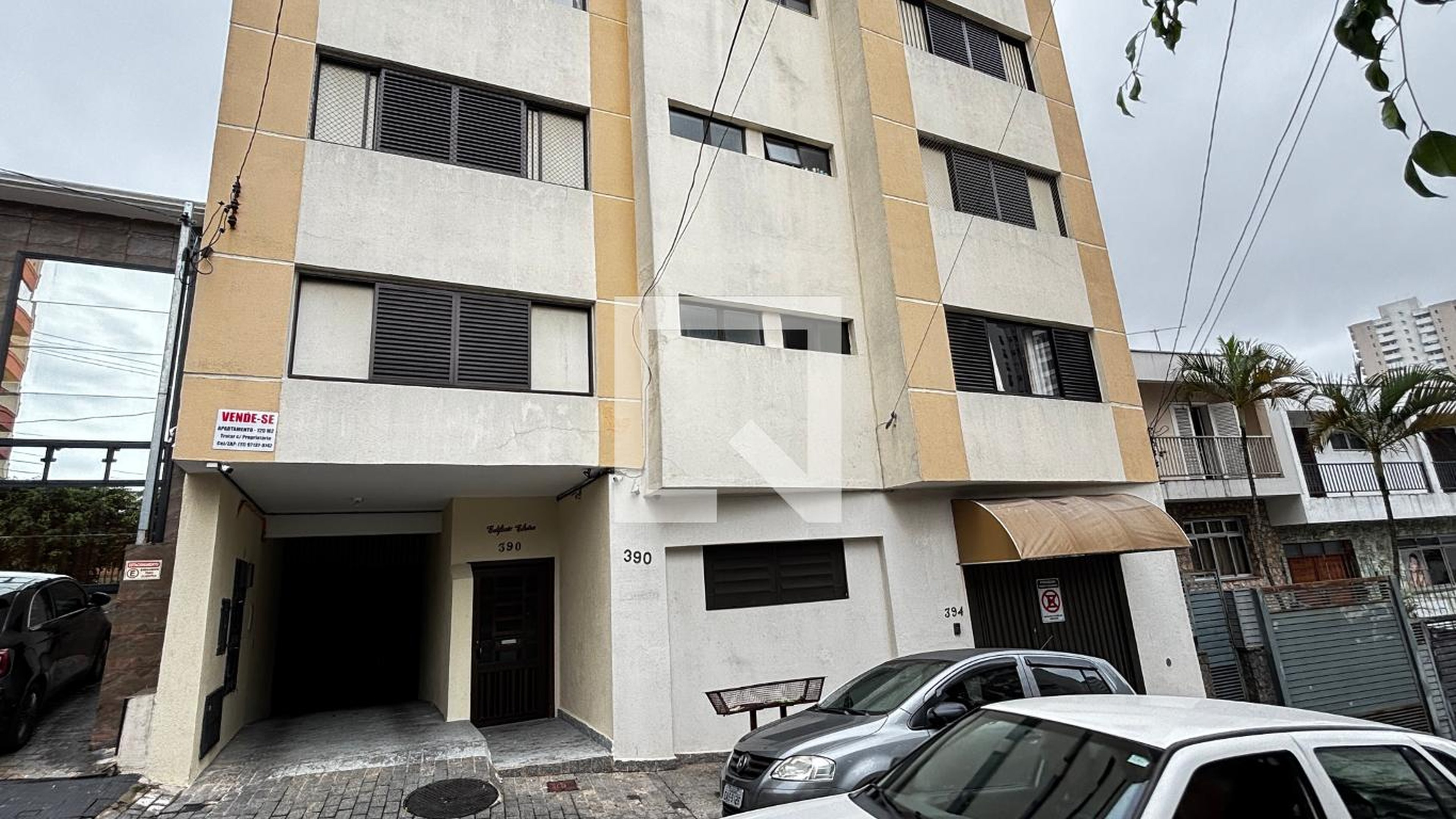 Fachada Condomínio em Rua Venezuela, 390