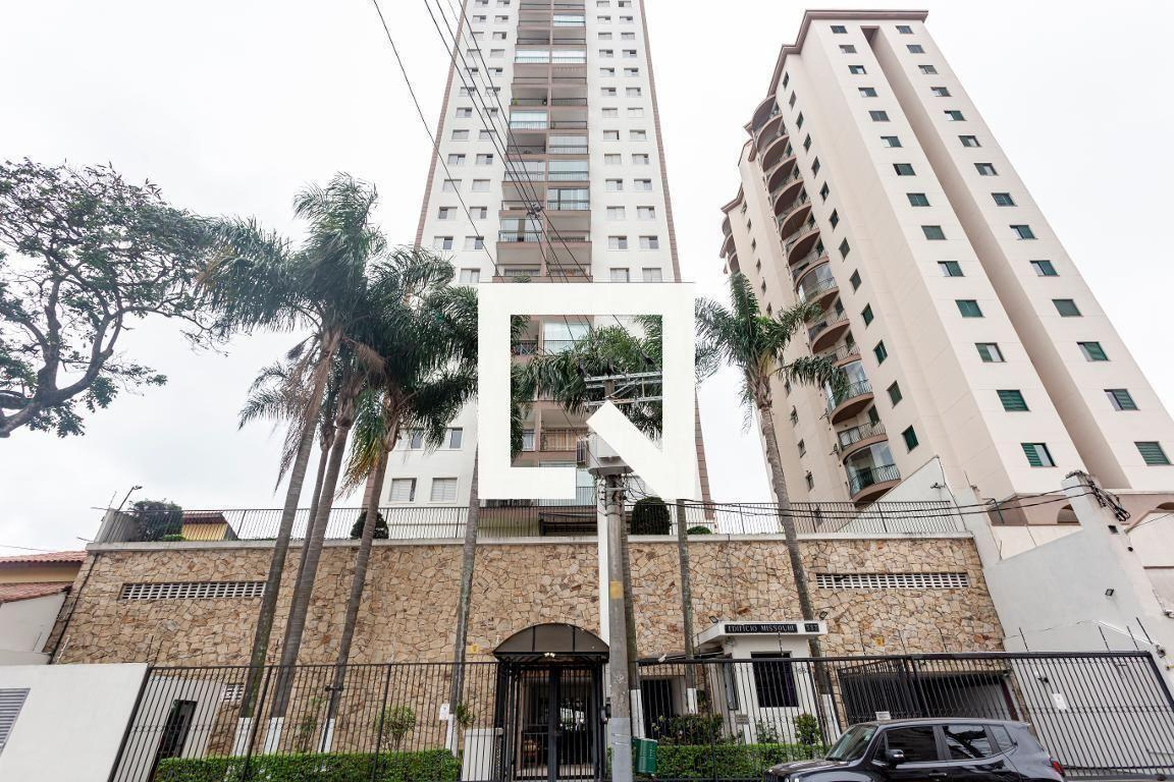 Fachada Condomínio em Rua Abagiba, 593