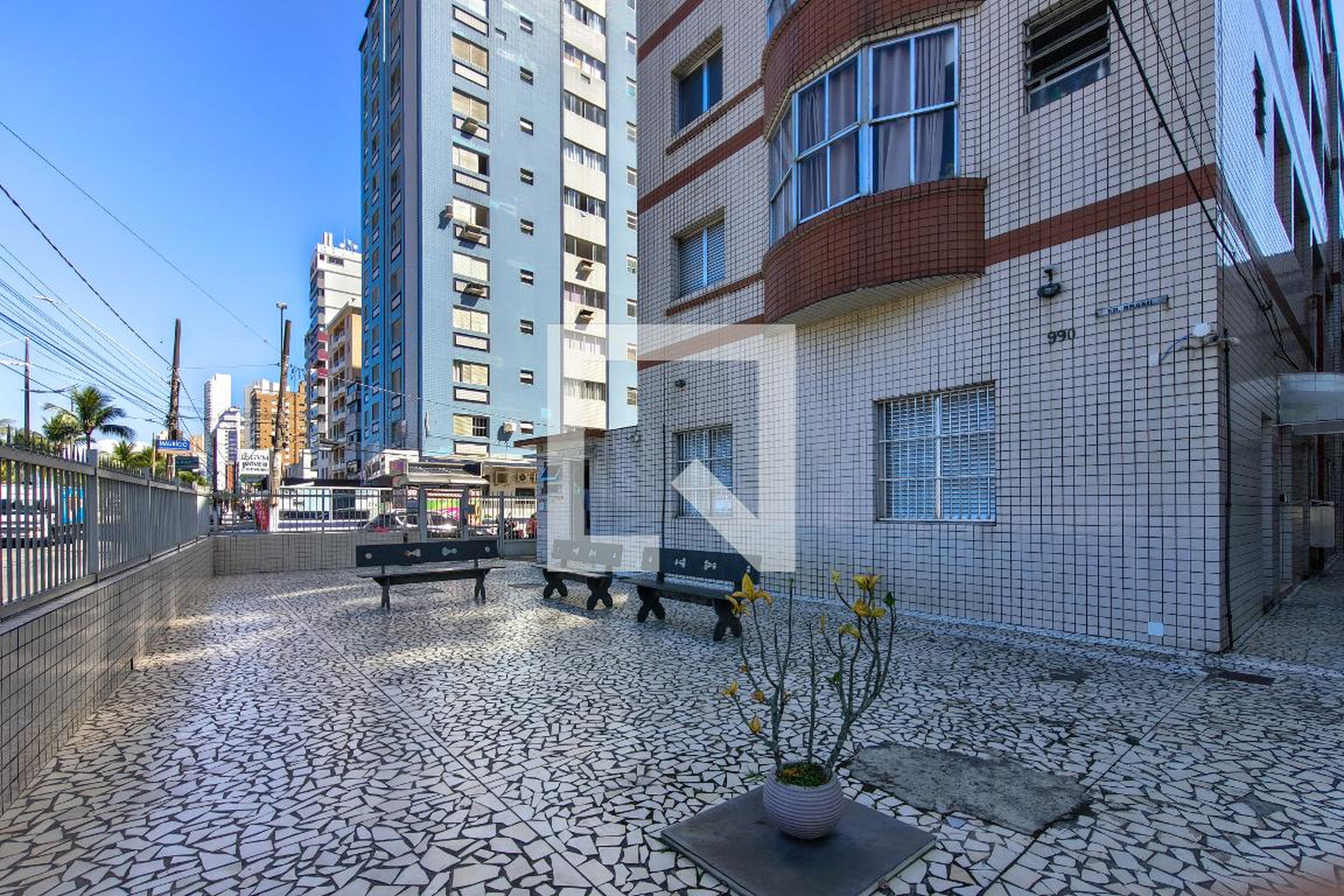 Área comum - edificio brasil