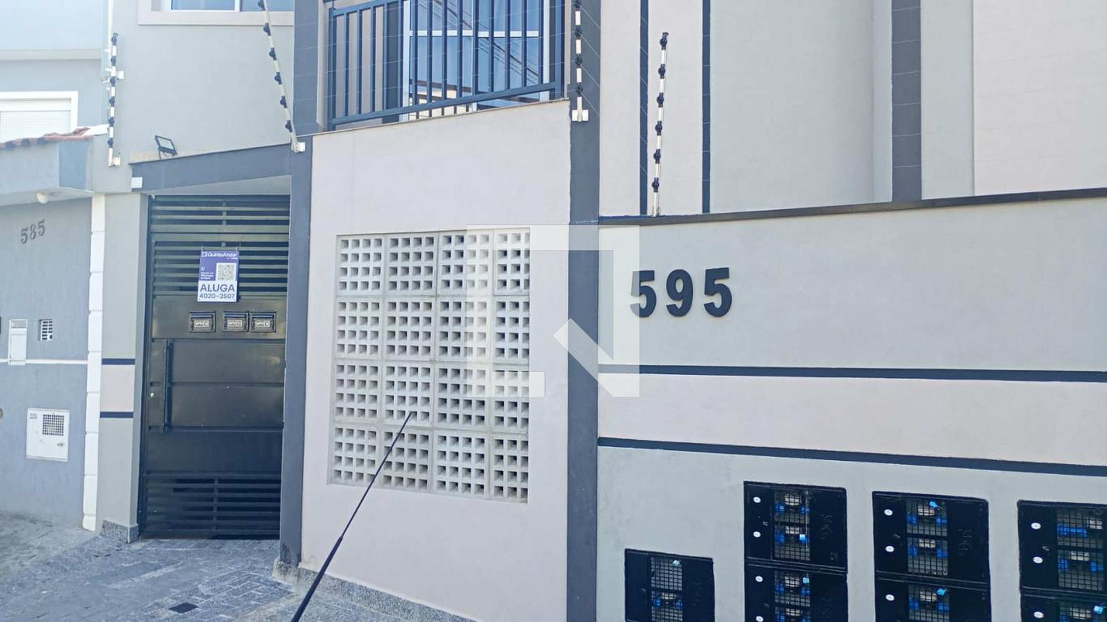 Fachada Condomínio em Avenida Maestro Villa-Lobos, 595