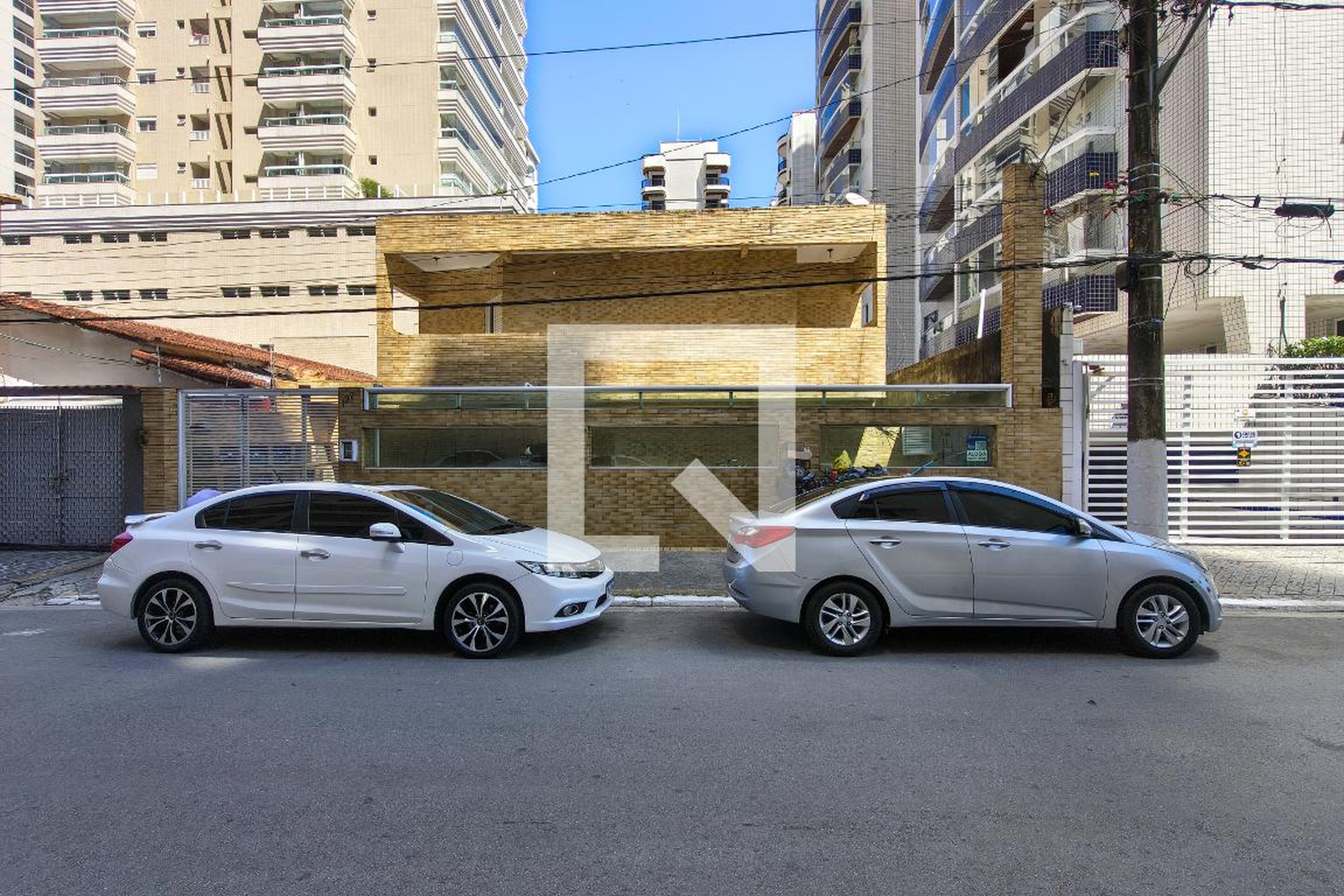 Fachada Condomínio em Rua Marechal Rondon, 137