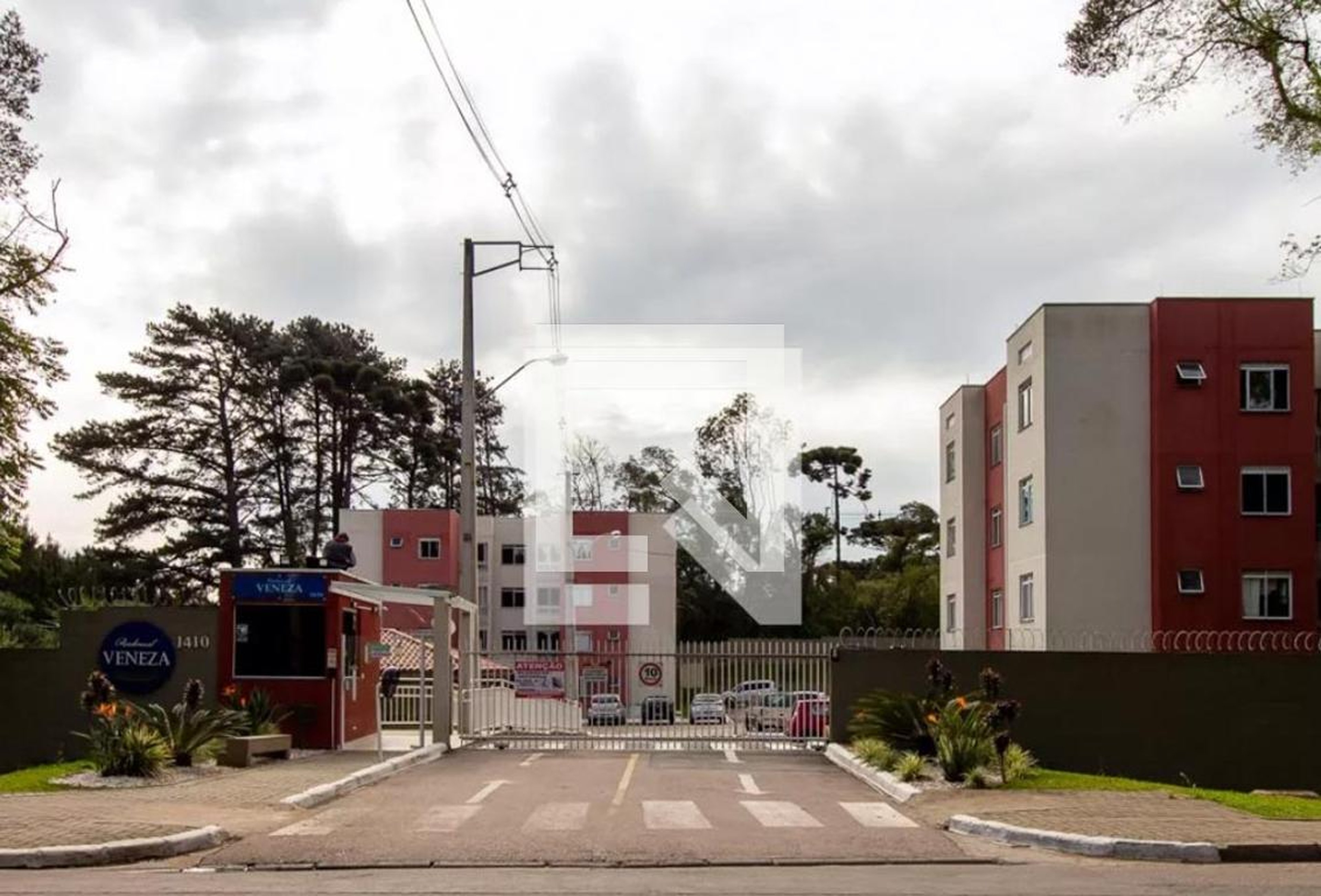 Fachada do Condomínio Residencial Veneza