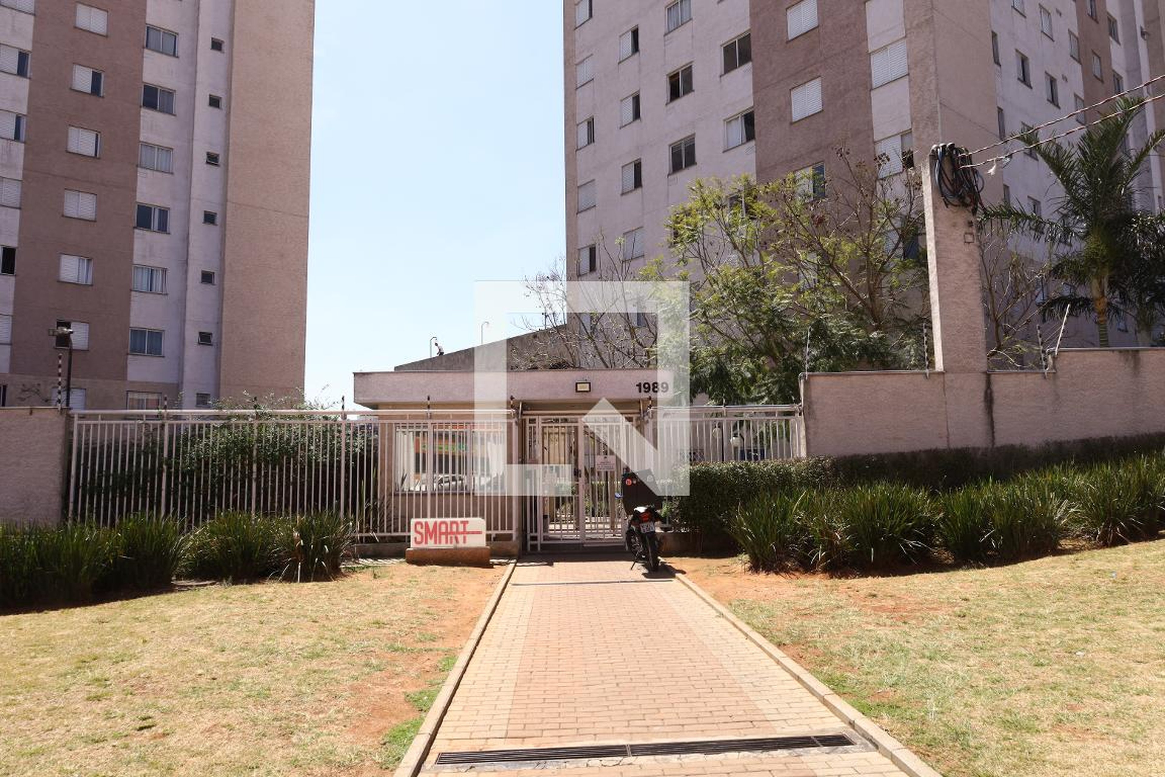 Fachada do Prédio Residencial Smart Spaces