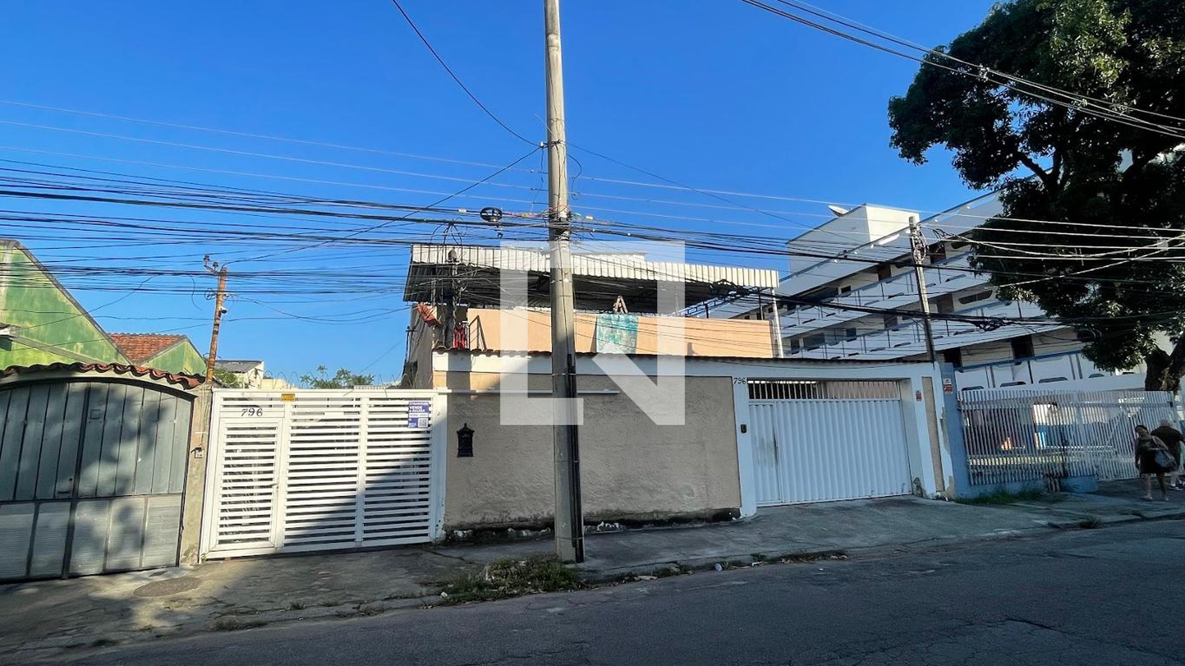 Fachada Condomínio em Rua Professor Hilarião da Rocha, 796