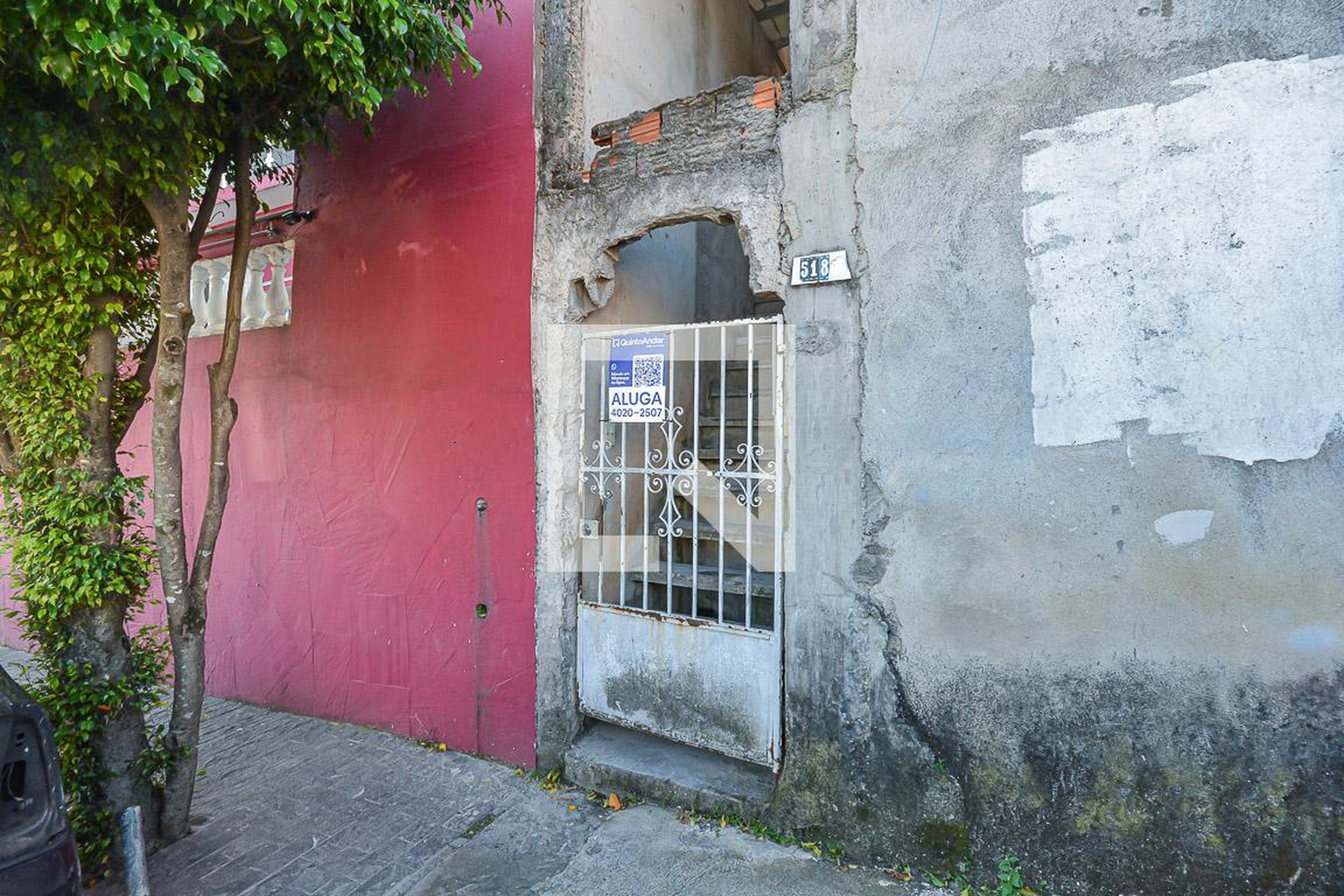 Fachada Condomínio em Rua Sant'Ana, 518