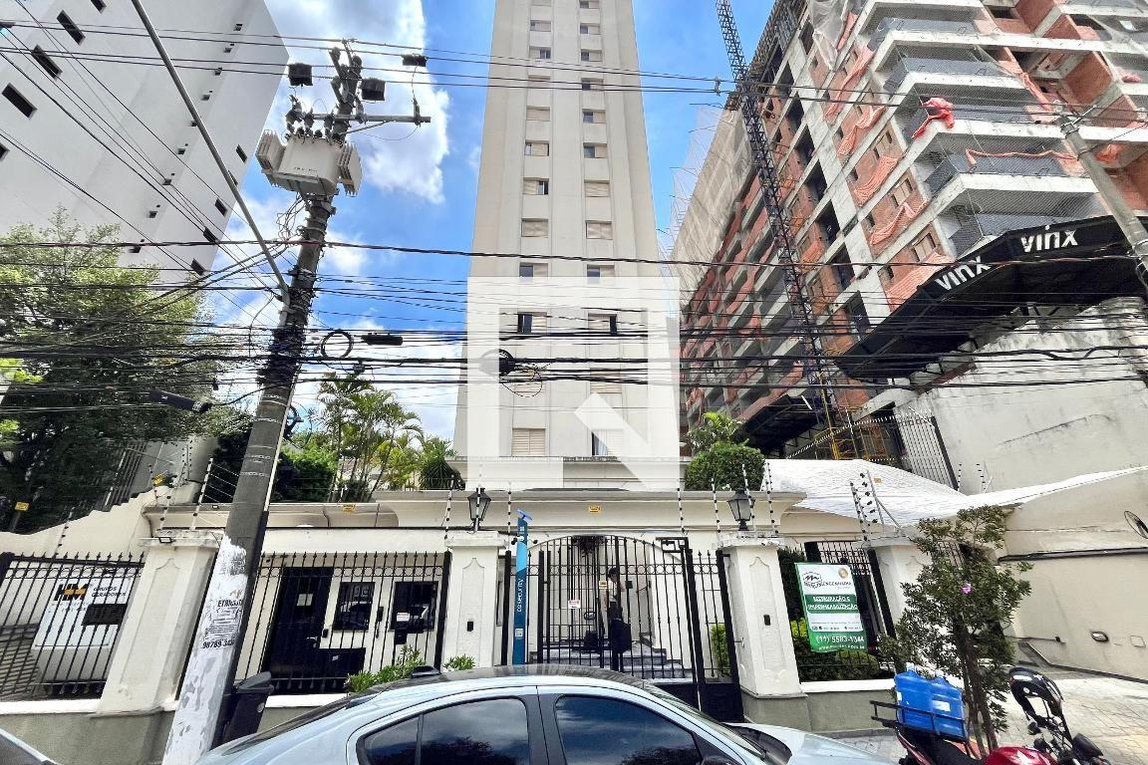 Fachada Condomínio Maison Pasteur
