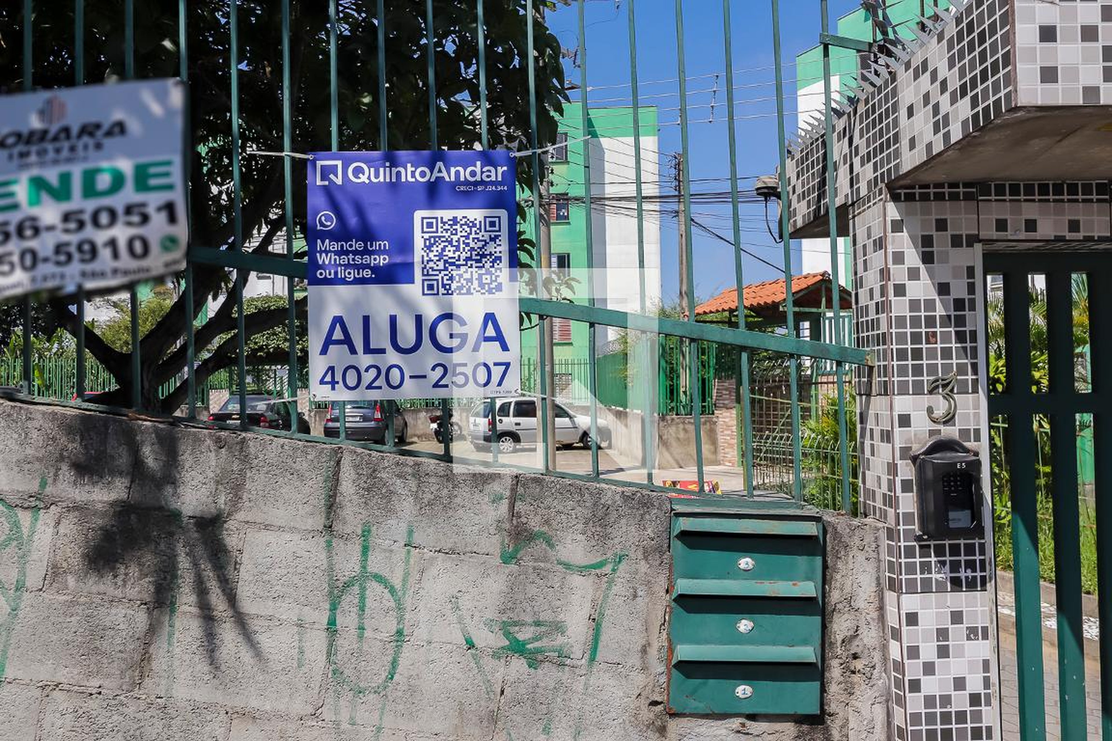 Fachada Residencial Garagem