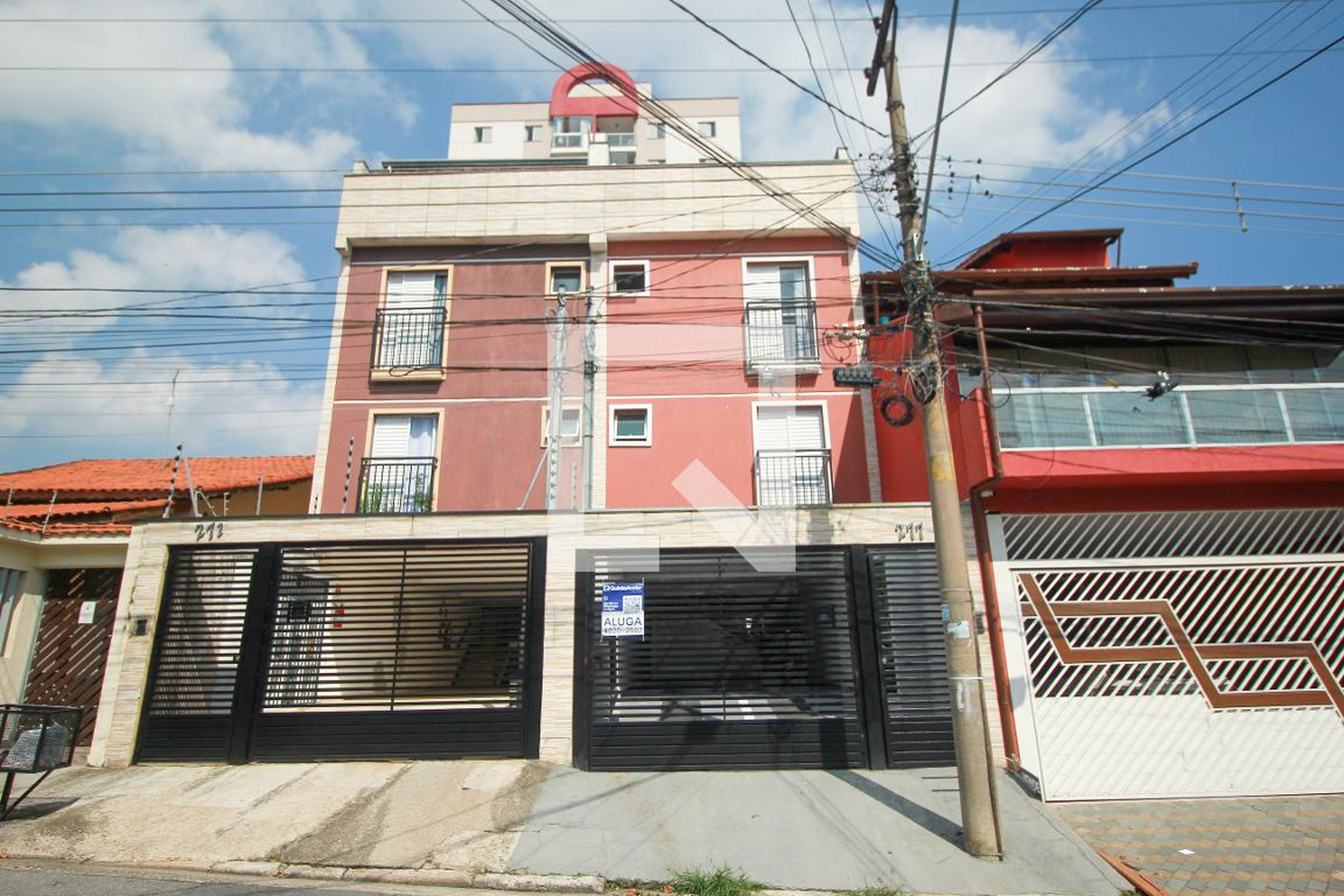 Fachada Condomínio em Rua Marechal Rondon, 277