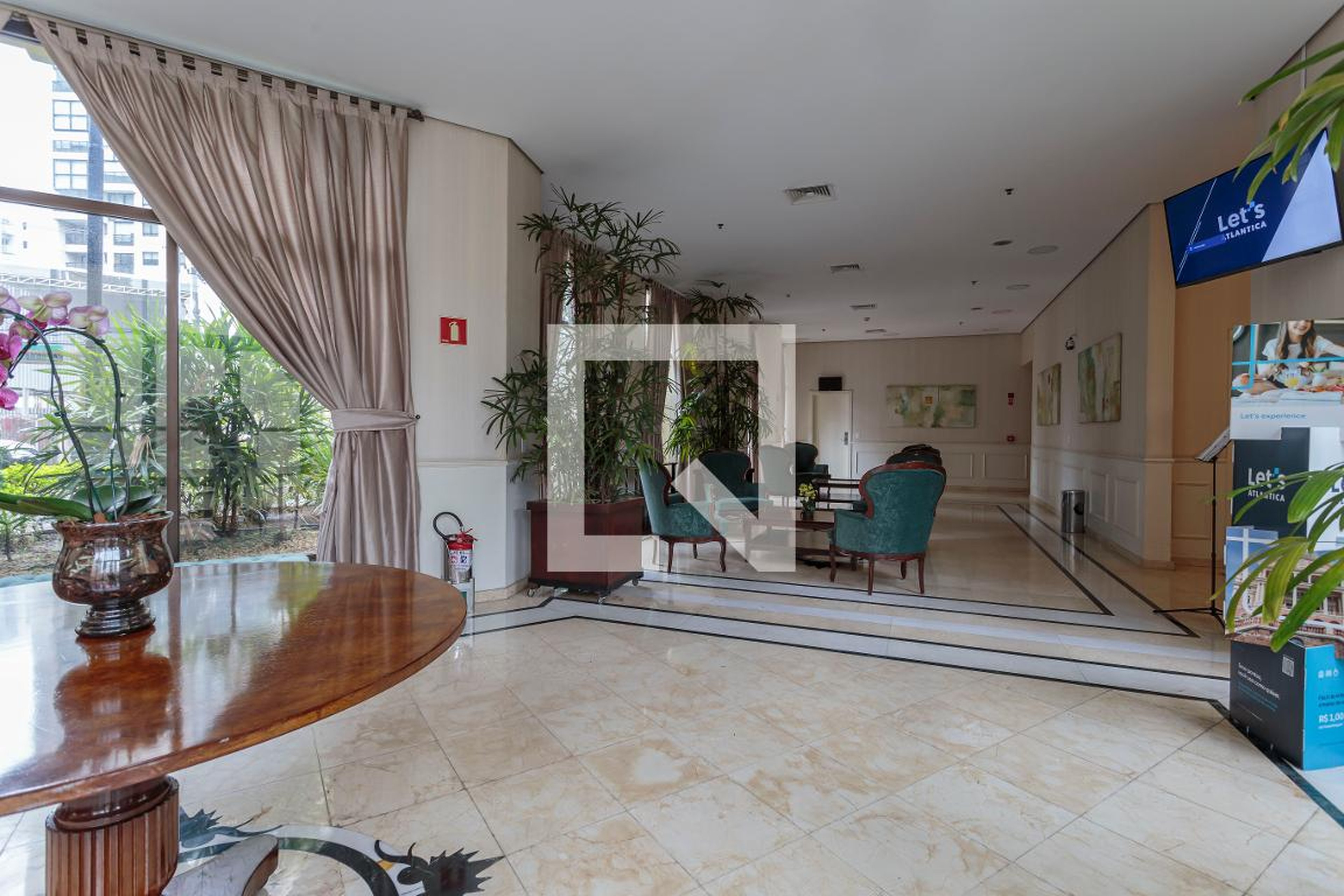 Hall social - Quality Suites Long Stay Vila Olímpia