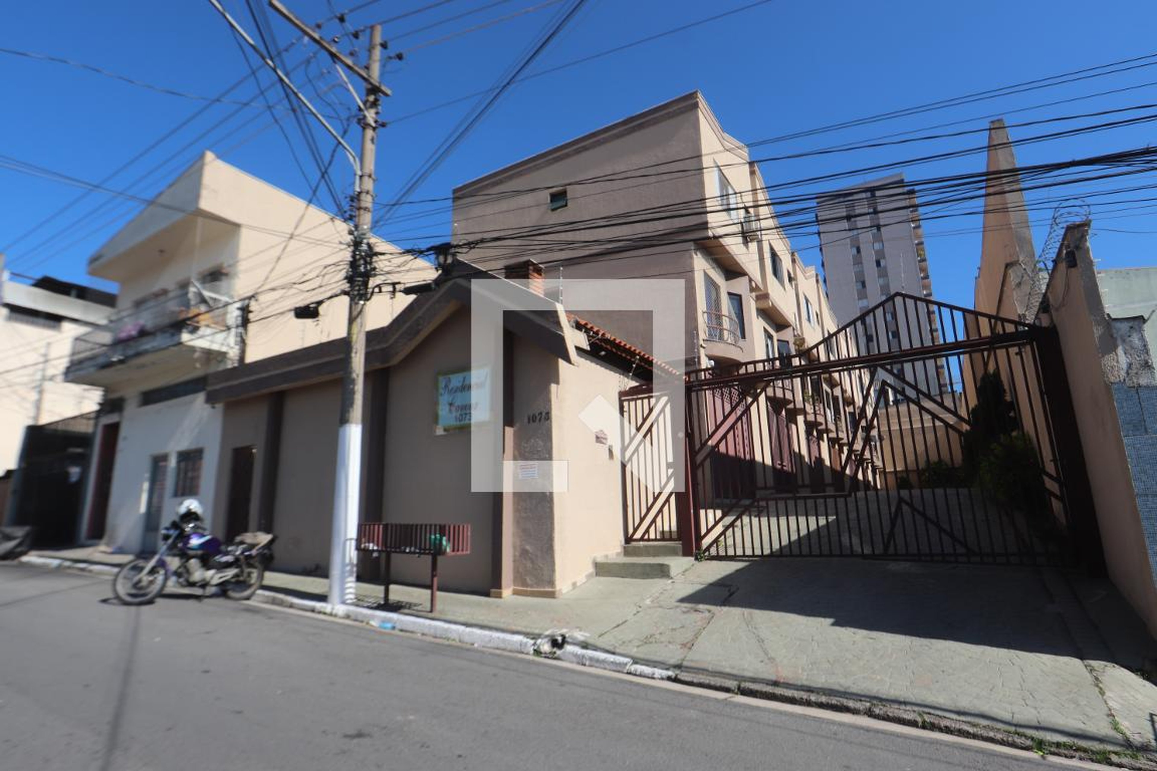 Fachada do Condomínio Residencial Cavour