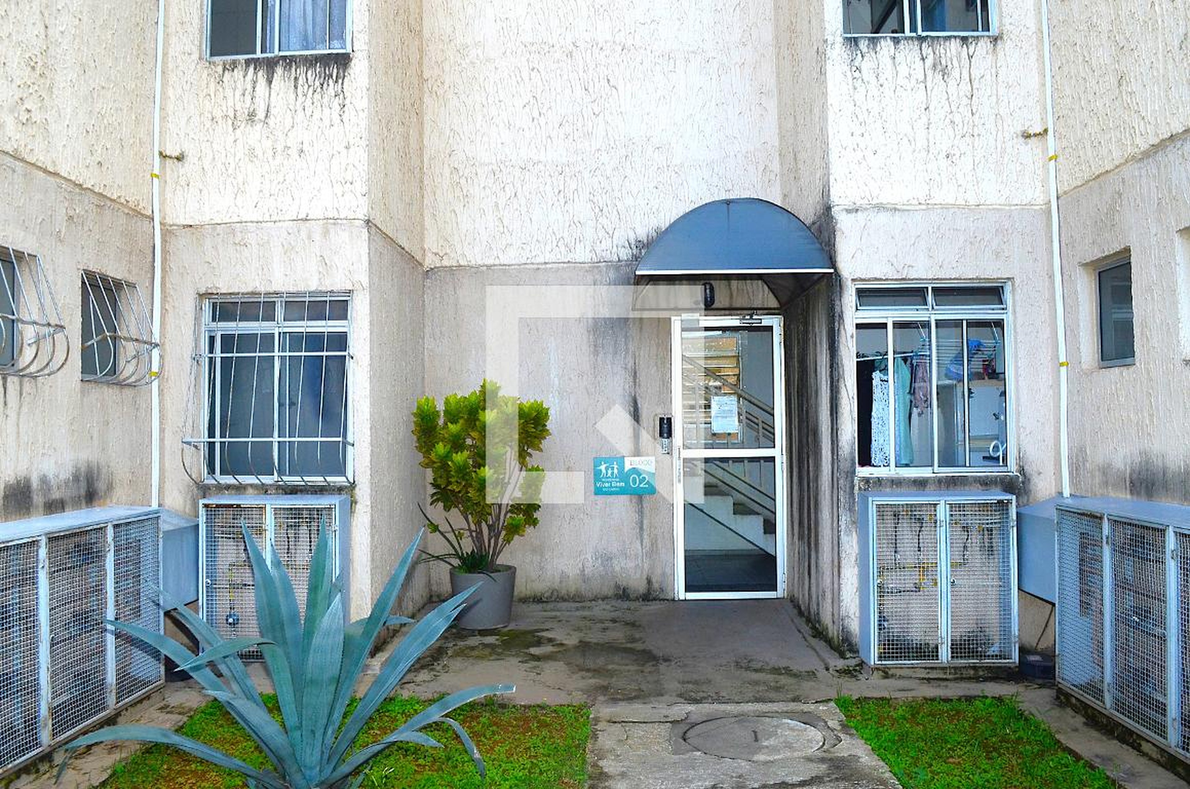 Hall de entrada - Residencial Viver Bem São Gabriel