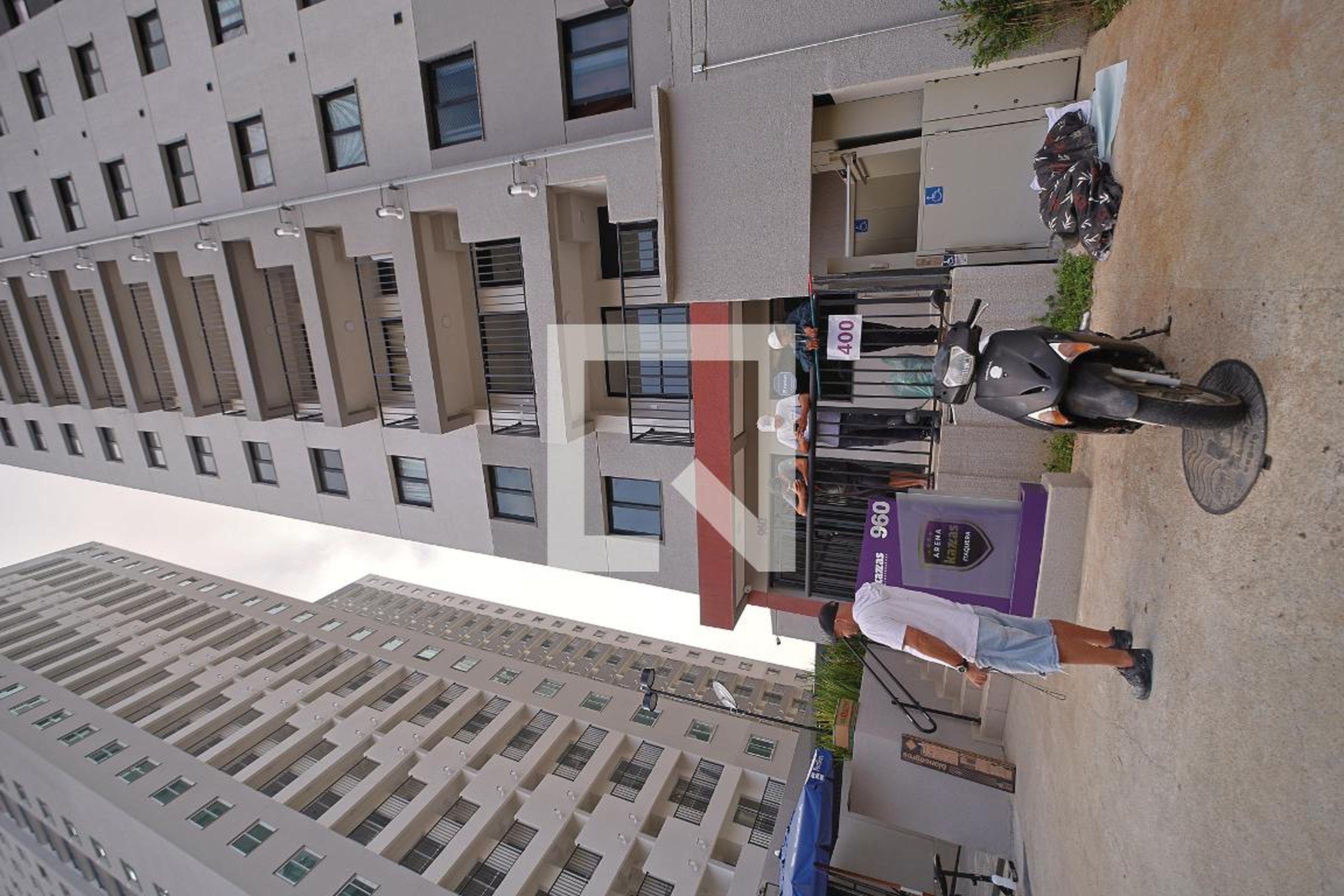 Fachada Condomínio Arena Kazzas Itaquera