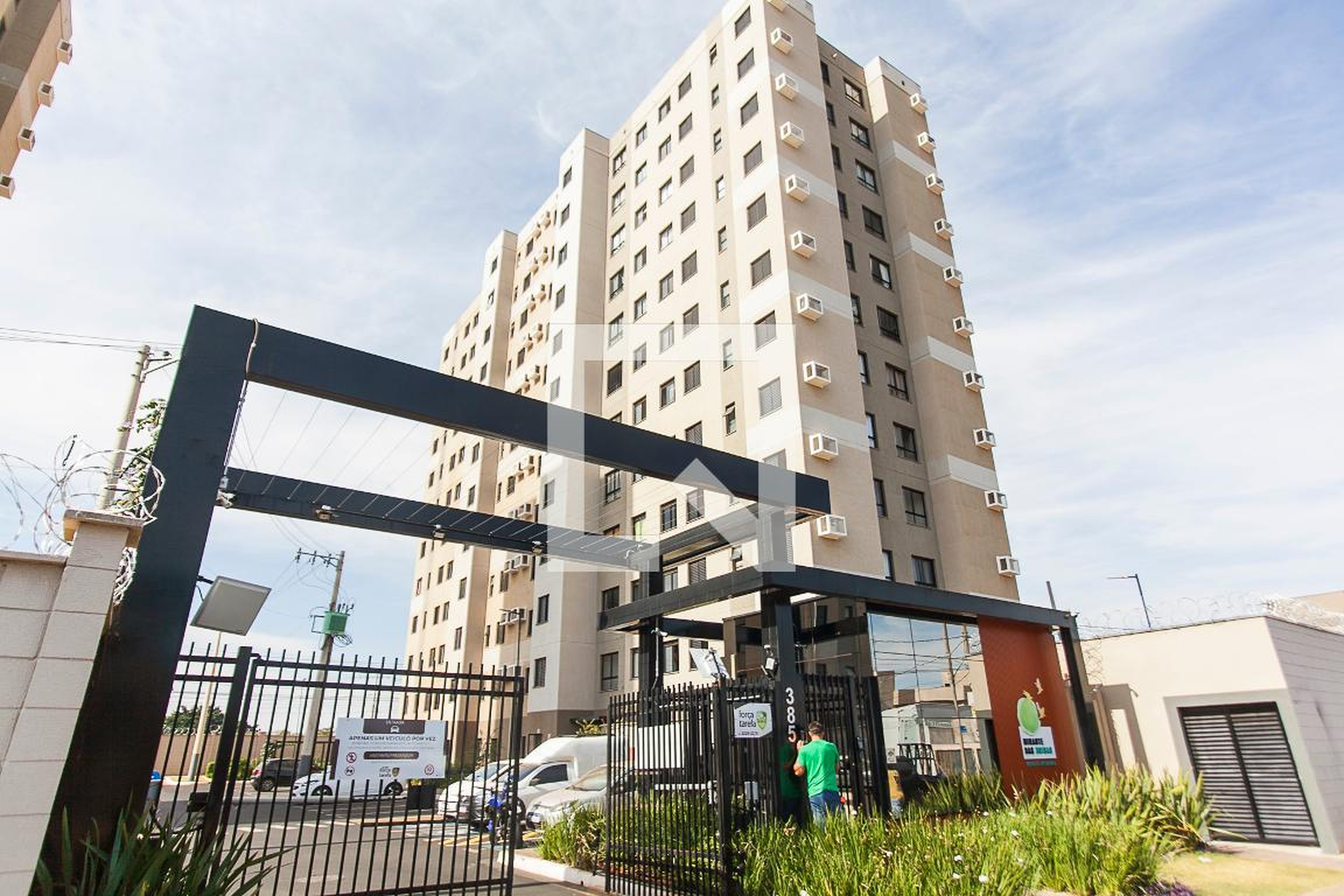 Fachada do Condominio Condomínio Mirante das Brisas
