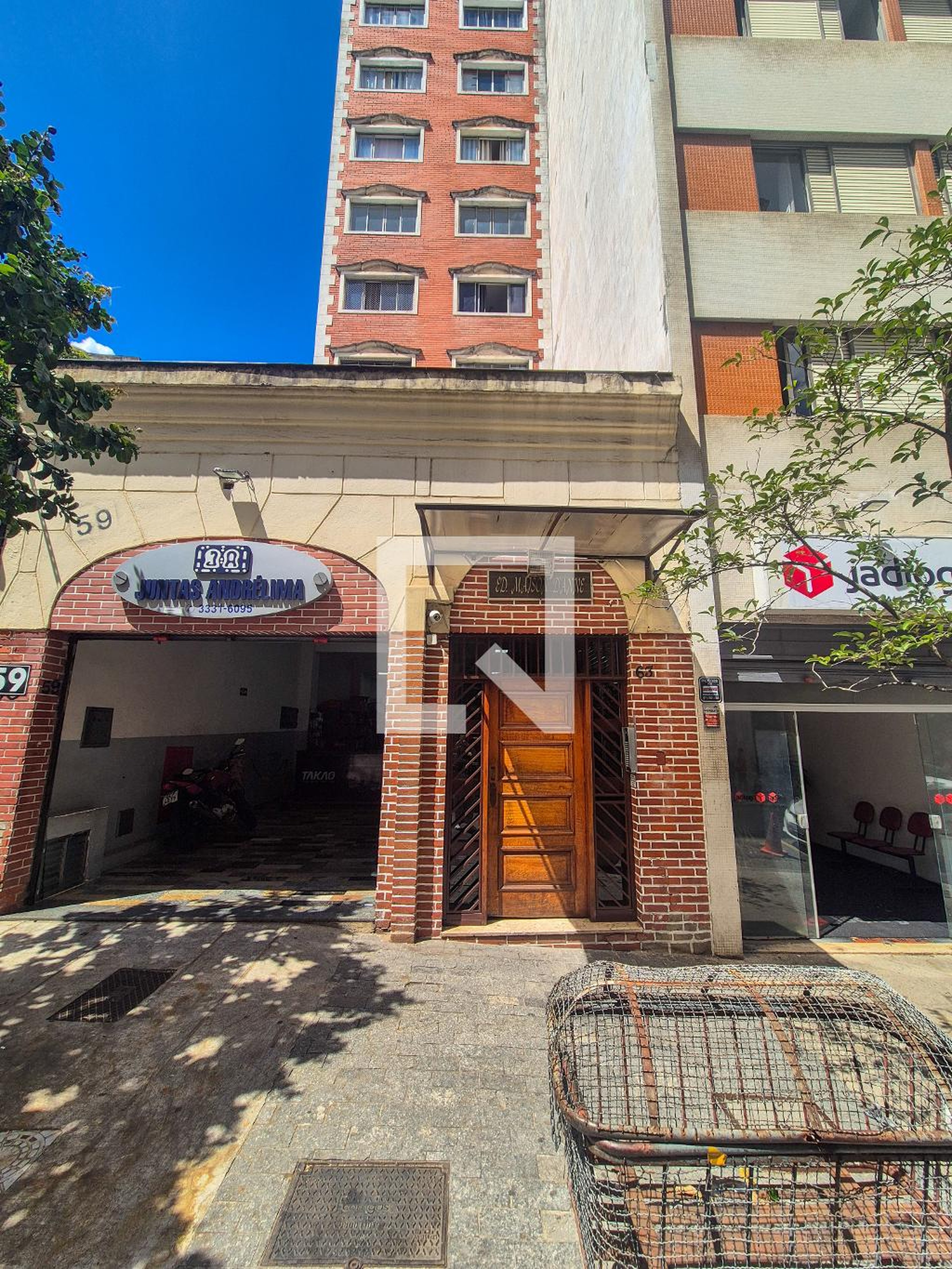 Fachada do Prédio Edifício Maison D'Anne
