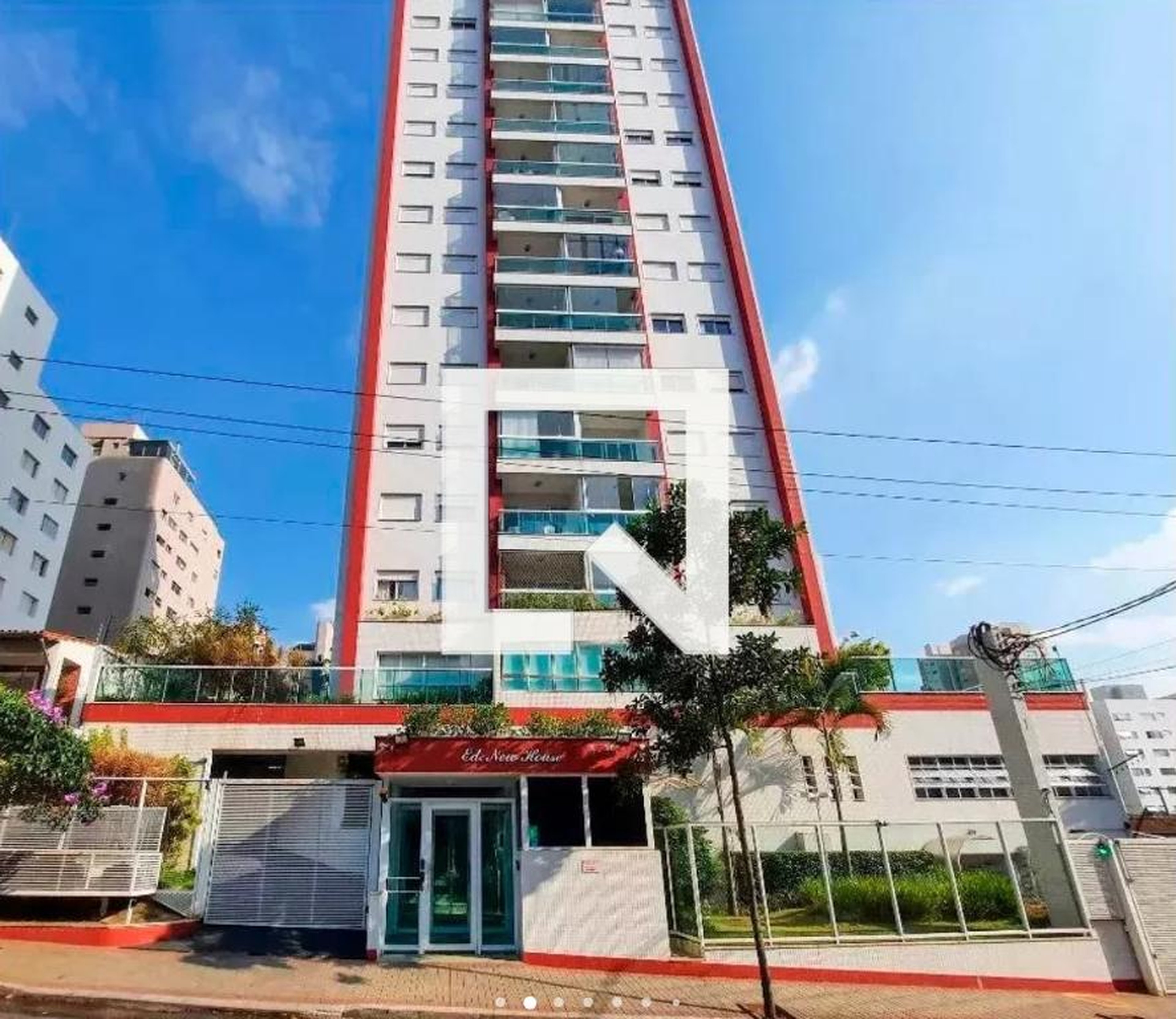 Fachada Condomínio New House Vila Olimpia