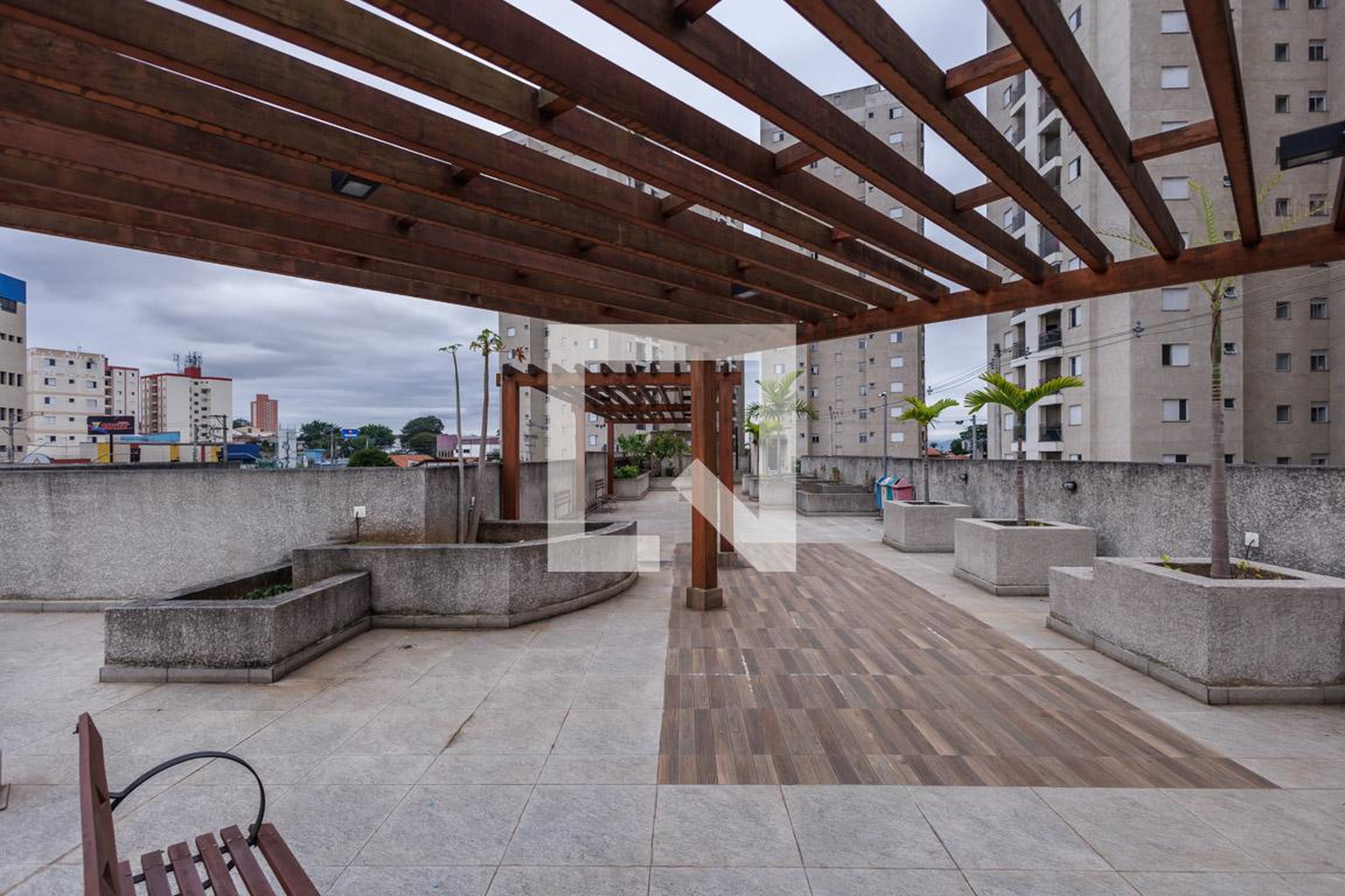 Área externa - Patio Home Resort