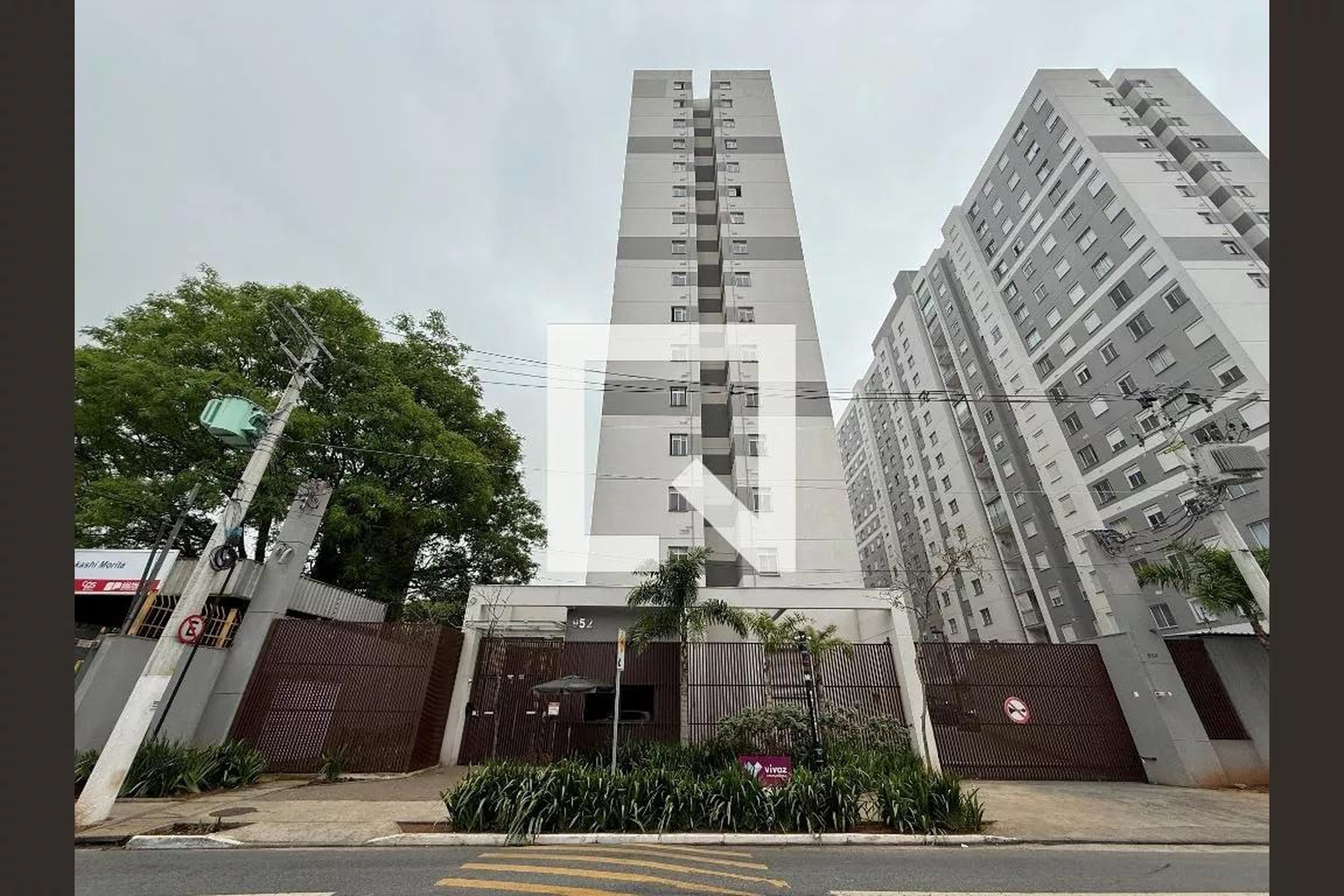 Fachada Condomínio em Avenida Mário Lopes Leão, 1411