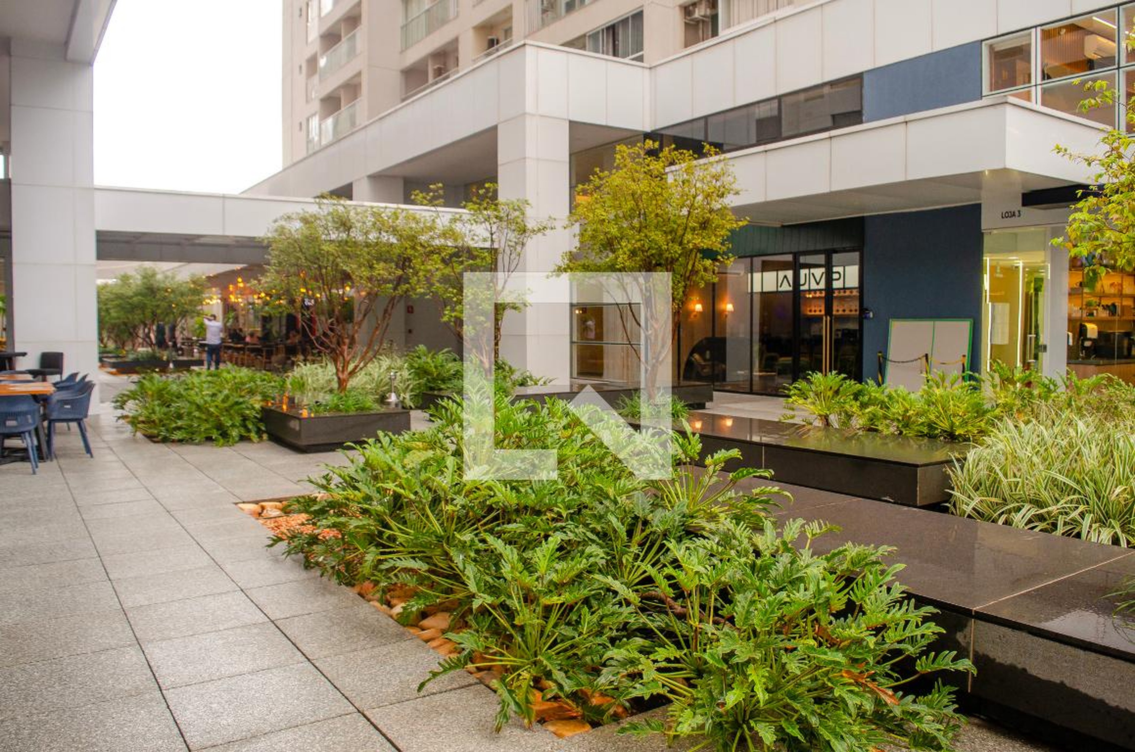 Fachada Condomínio em Avenida Deputado Jamel Cecílio, 2699